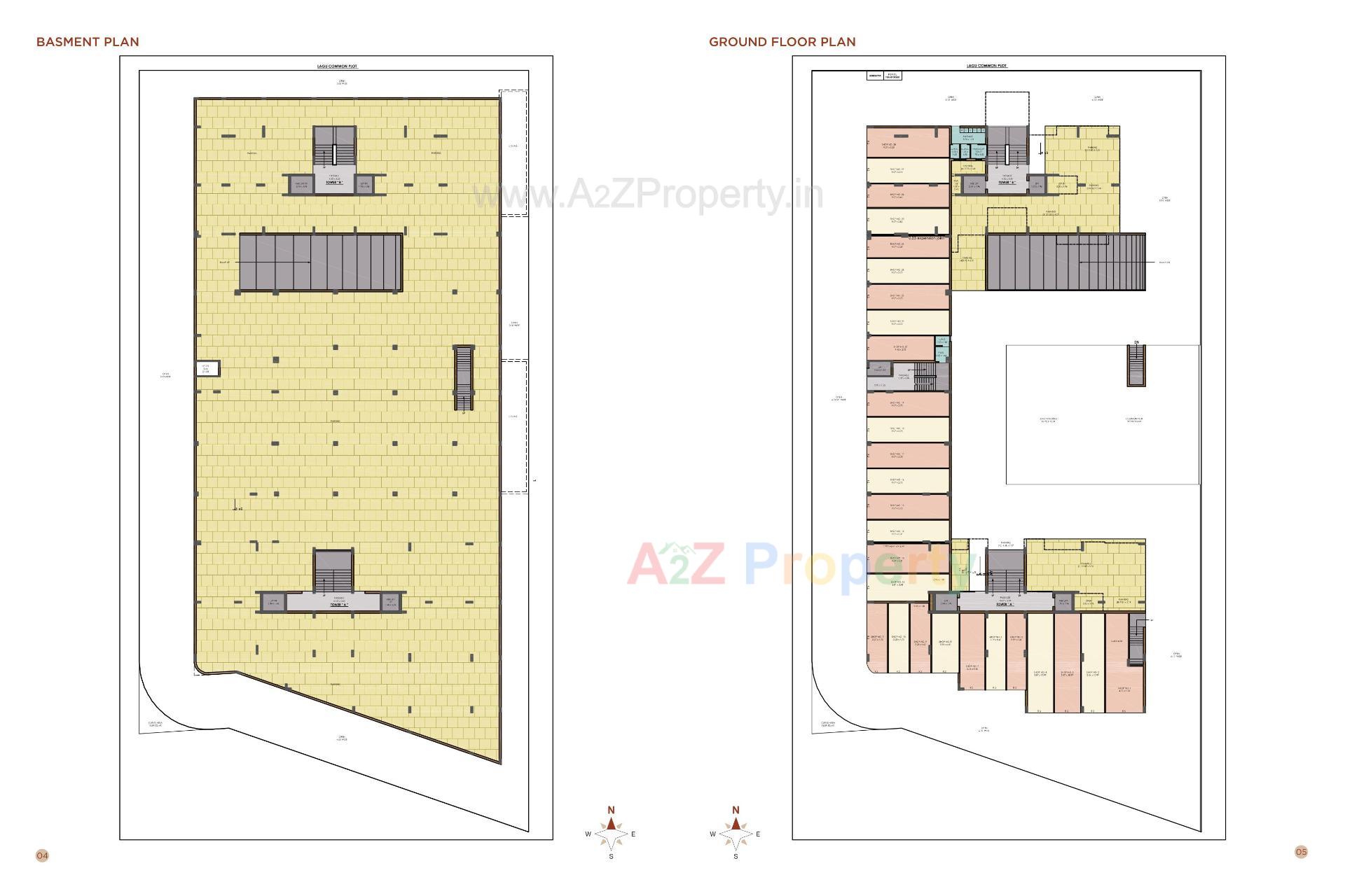 Layout of real estate project Surbhi Possible   0 located at Kothariya, Rajkot, Gujarat