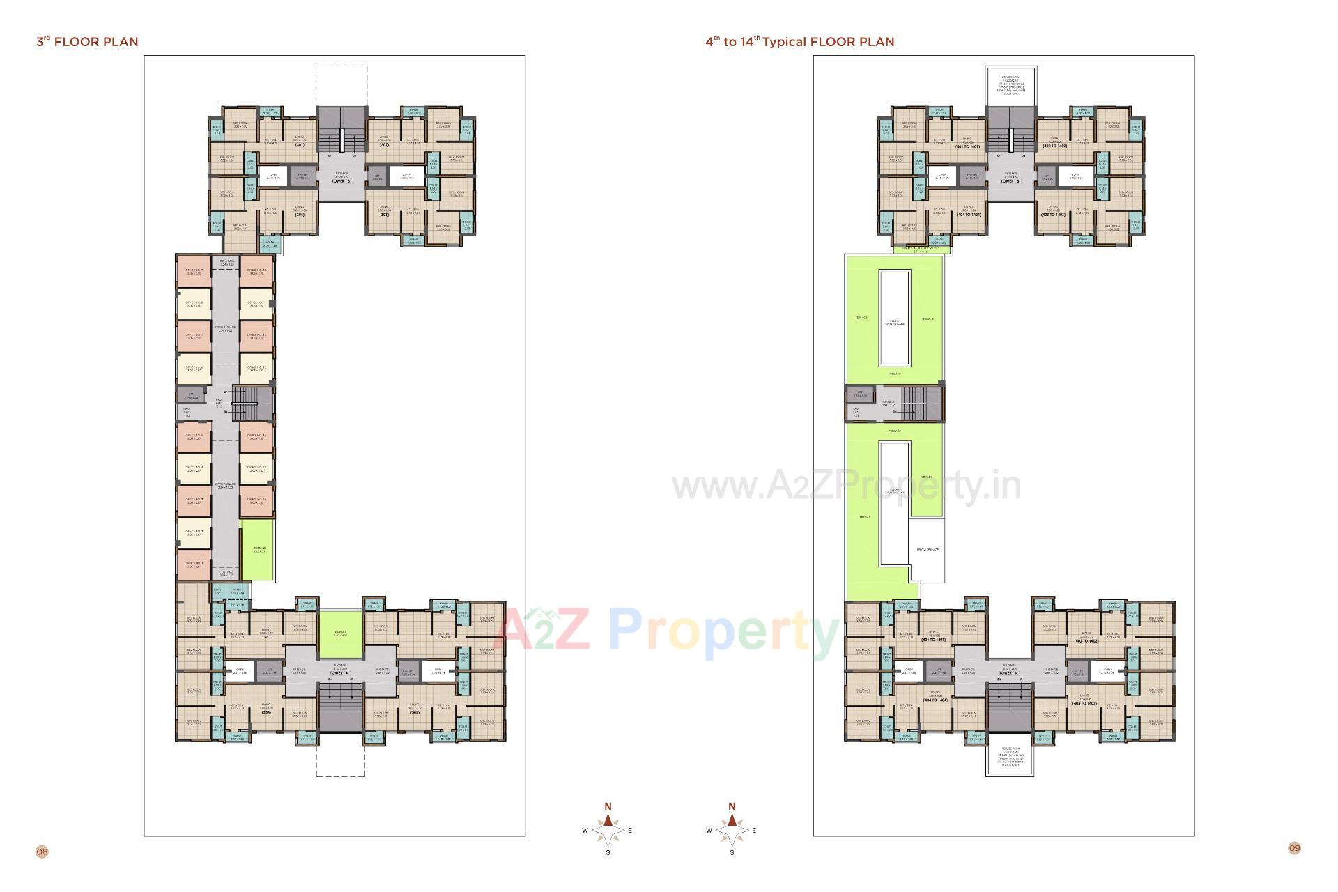 Layout of real estate project Surbhi Possible   0 located at Kothariya, Rajkot, Gujarat