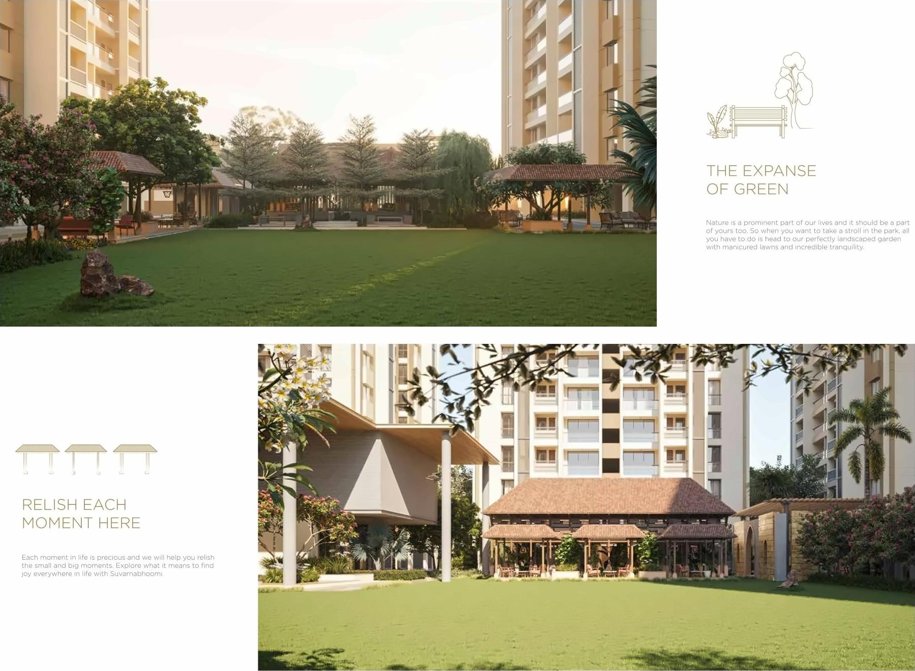 3D Elevation of real estate project Suvarna Bhoomi located at Rajkot, Rajkot, Gujarat