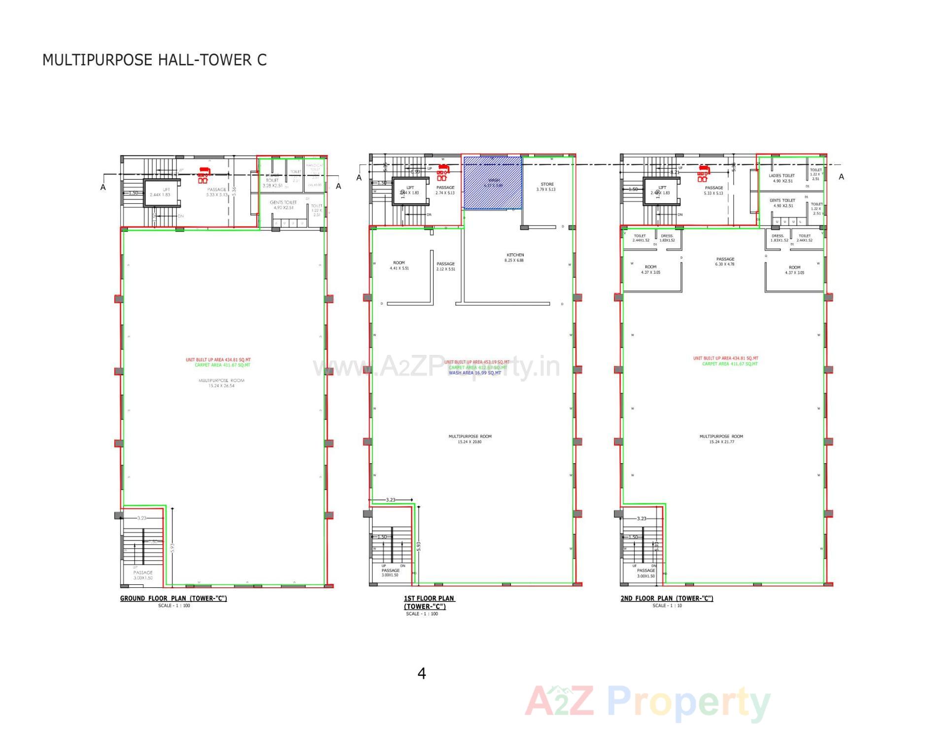 Layout of real estate project Swaminarayan Residency located at Rajkot, Rajkot, Gujarat