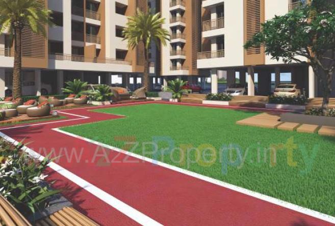 3D Elevation of real estate project Swastik Highlands located at Raiya, Rajkot, Gujarat