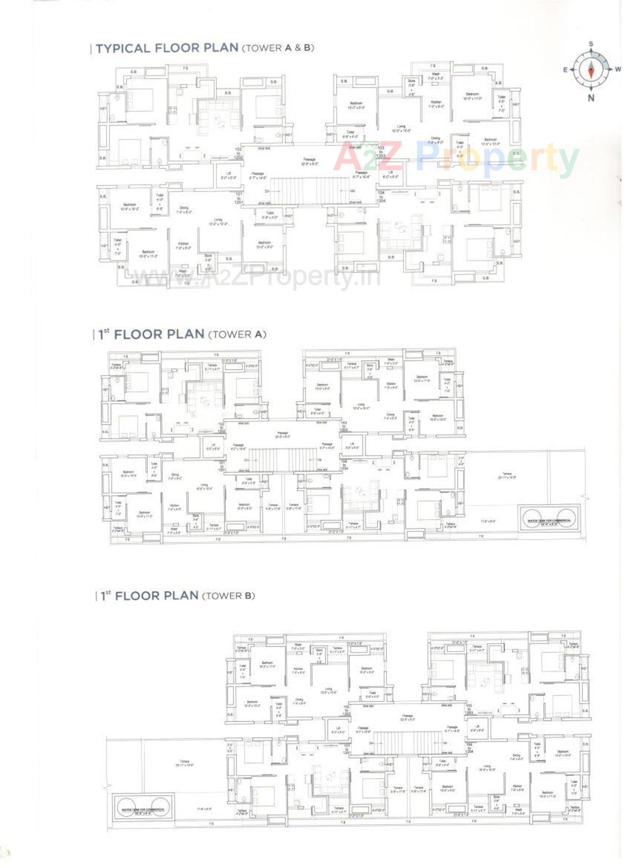 Layout of real estate project Swastik Highlands located at Raiya, Rajkot, Gujarat