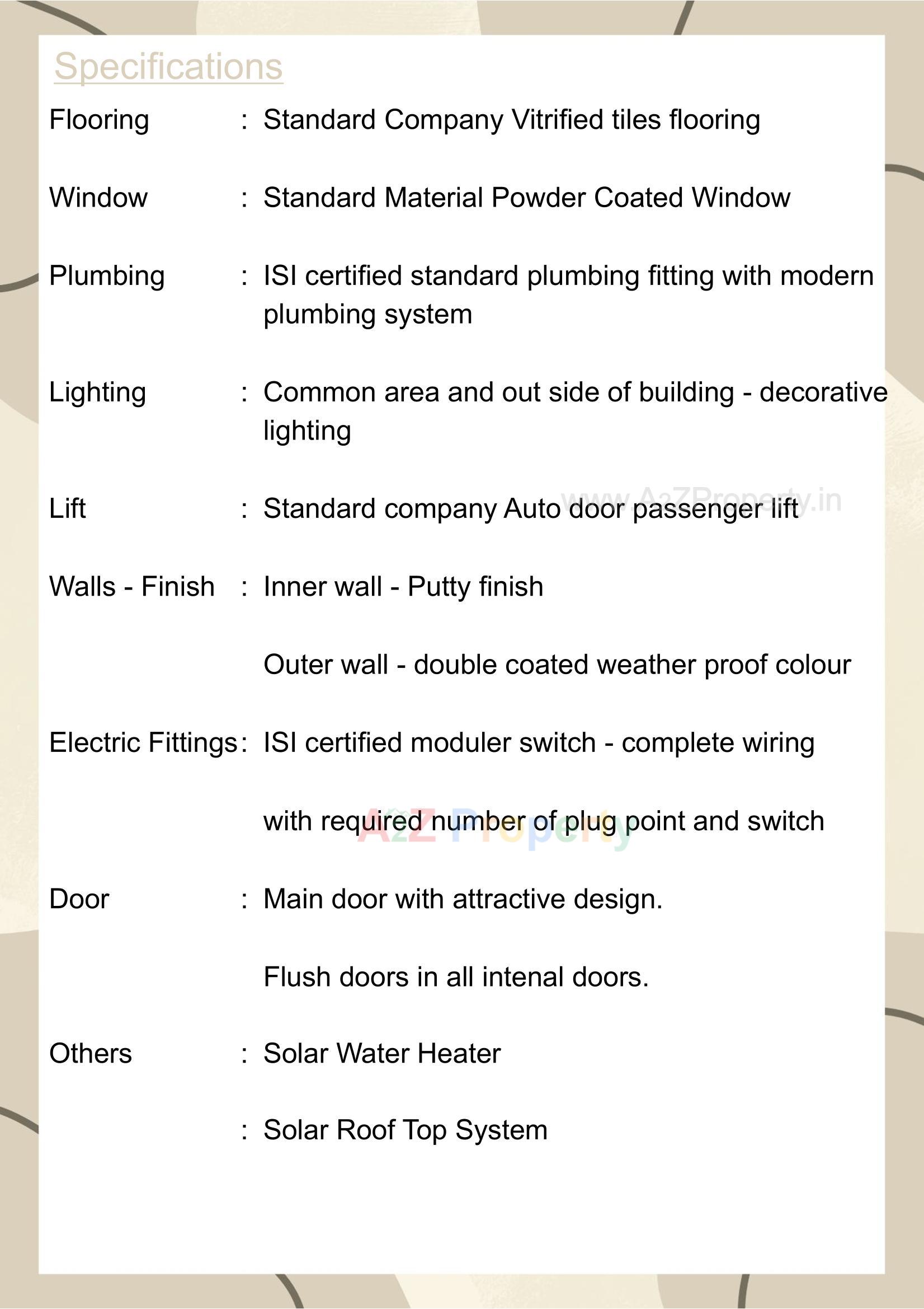  of real estate project Swayam City located at Vavdi, Rajkot, Gujarat