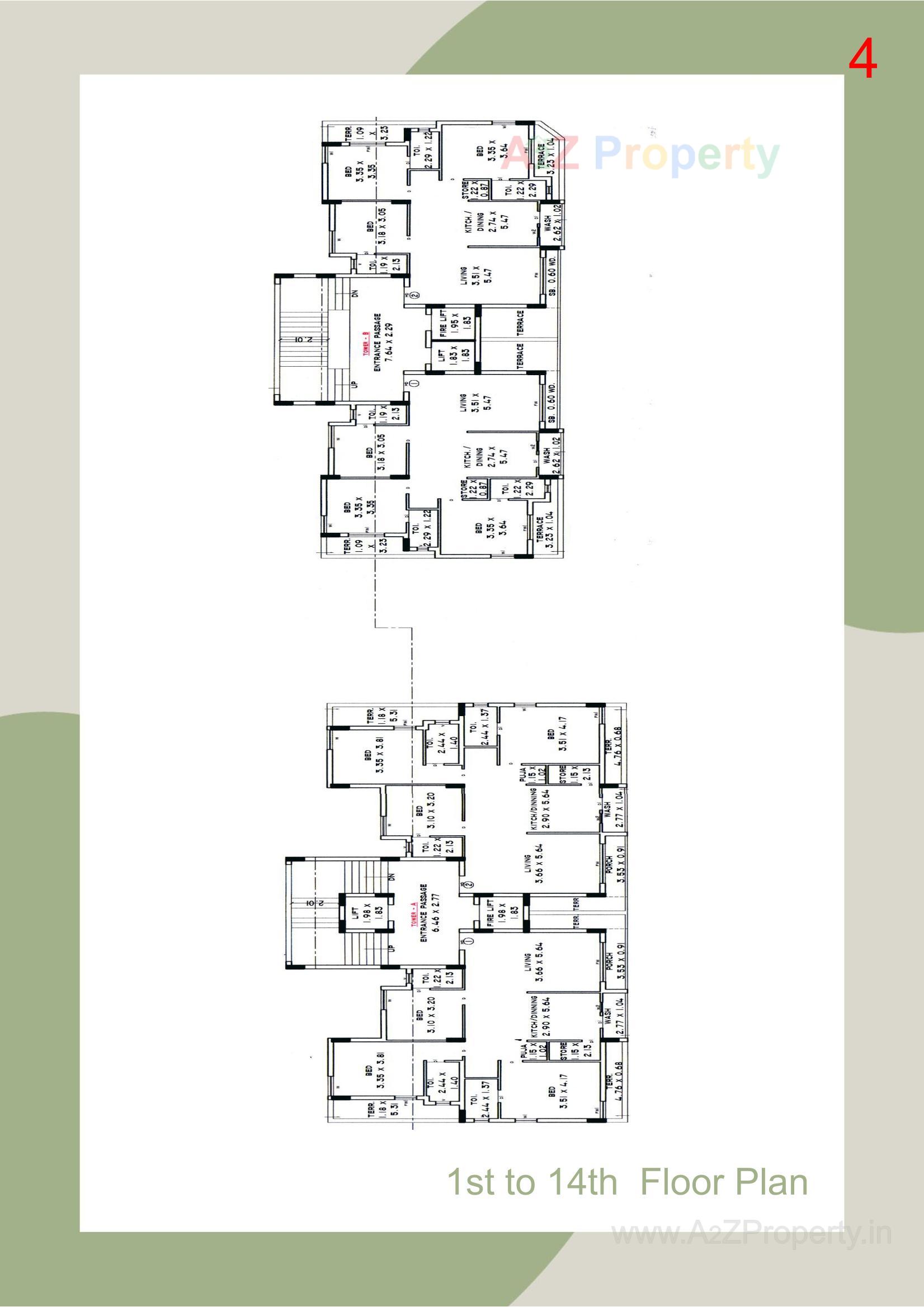 Layout of real estate project Swayam West located at Raiya, Rajkot, Gujarat