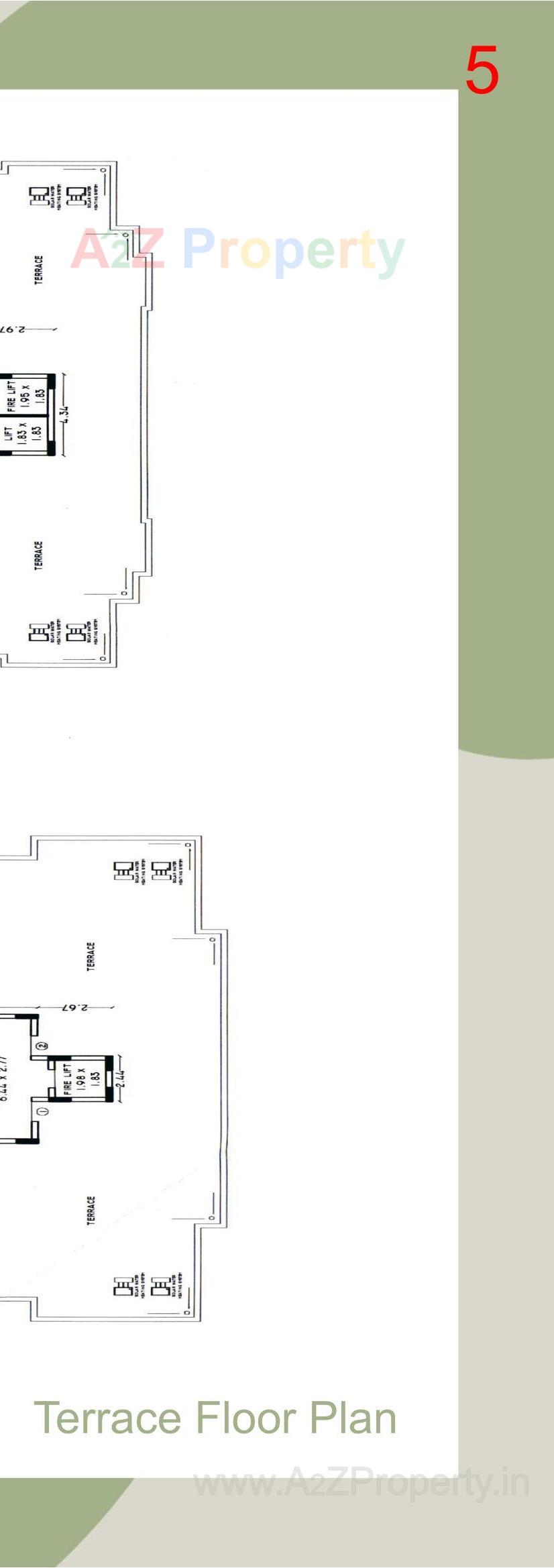 Layout of real estate project Swayam West located at Raiya, Rajkot, Gujarat