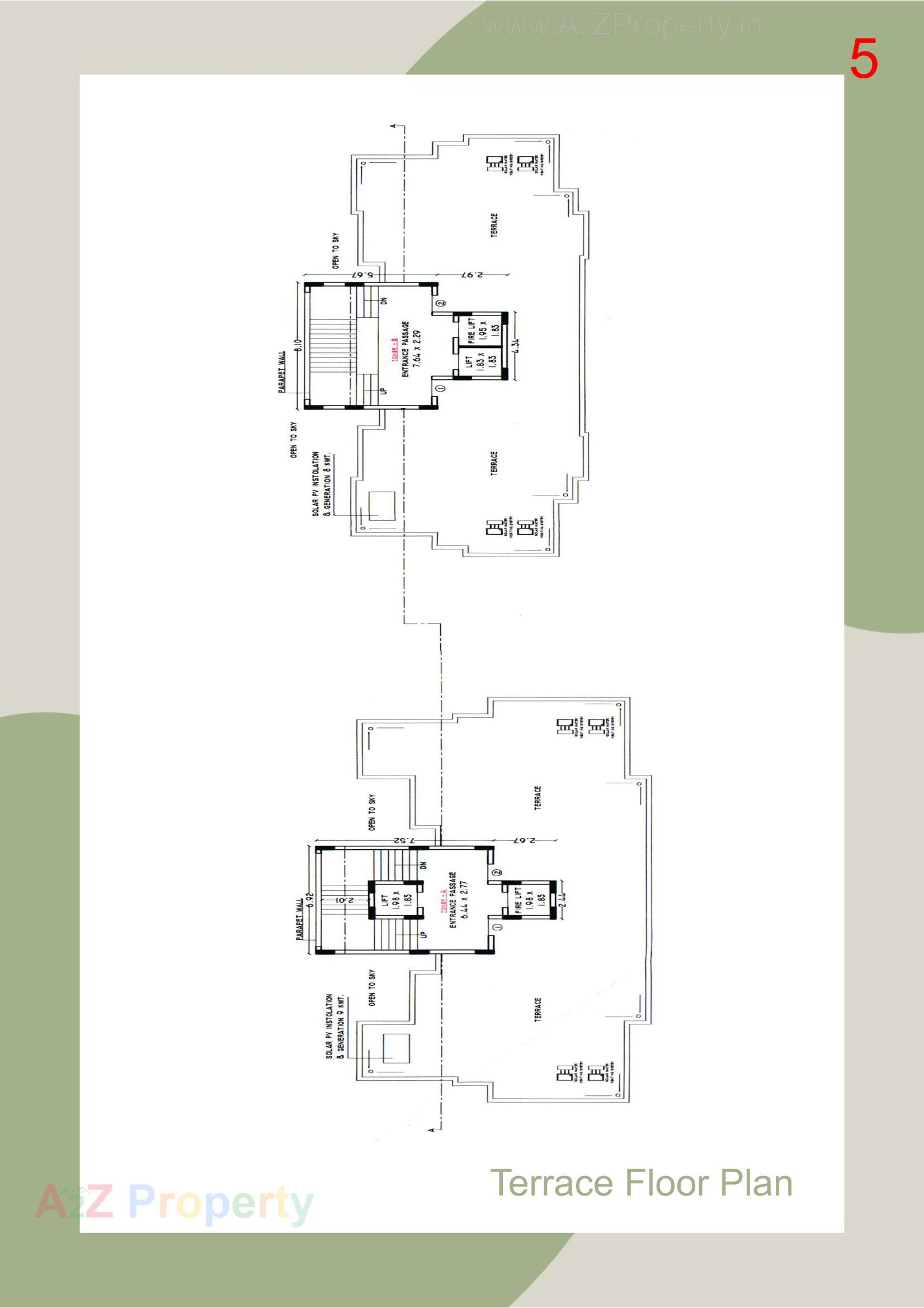  of real estate project Swayam West located at Raiya, Rajkot, Gujarat