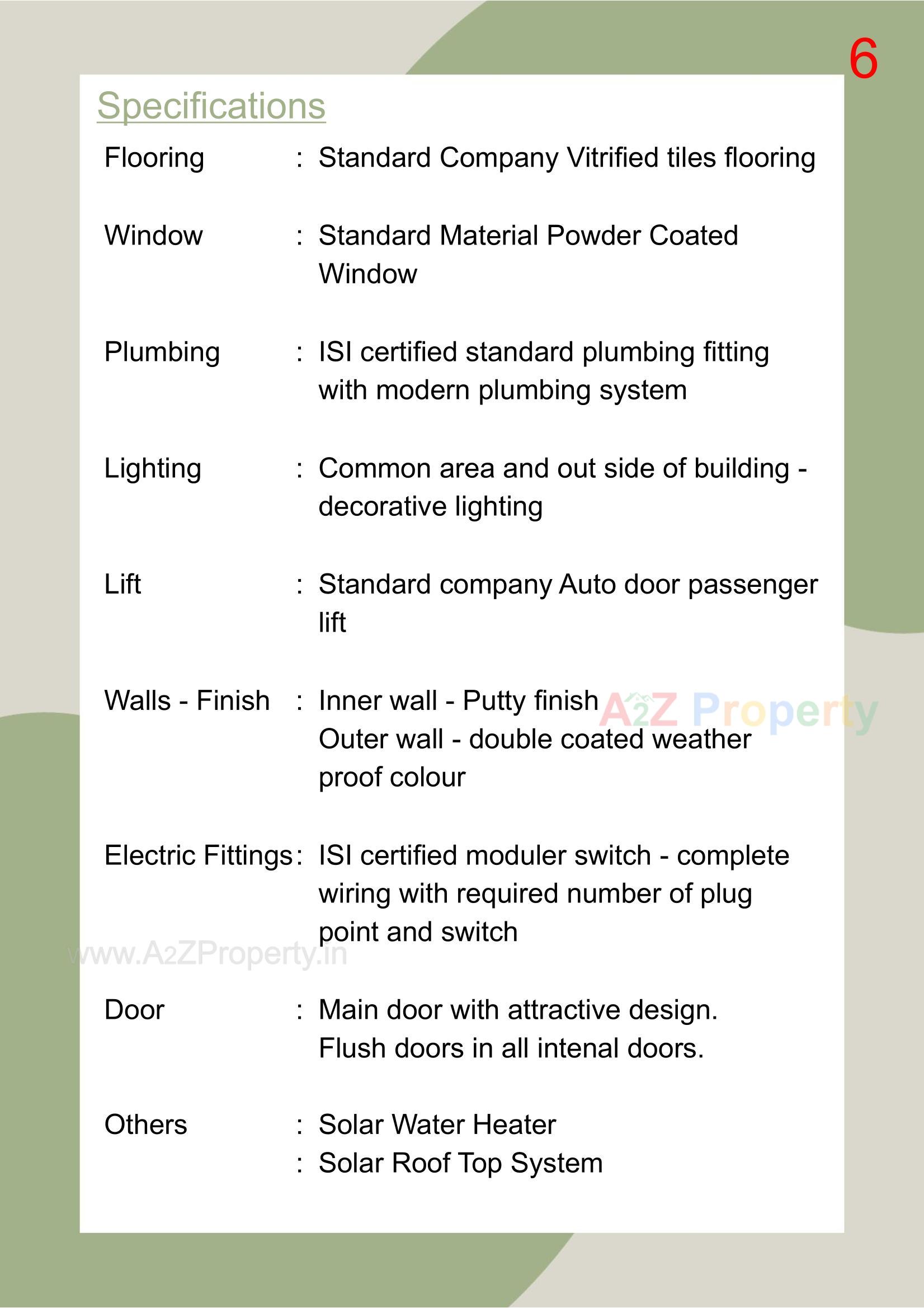  of real estate project Swayam West located at Raiya, Rajkot, Gujarat
