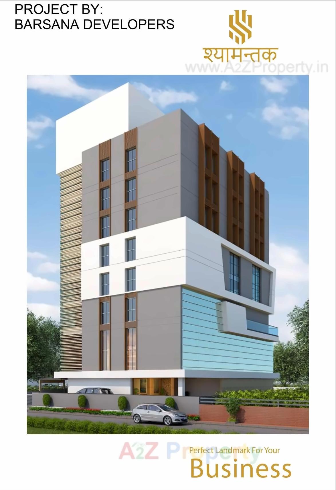 3D Elevation of real estate project Syamantaka located at Nana-mava, Rajkot, Gujarat