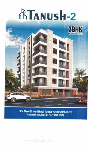 Elevation of real estate project Tanush located at Ghanteshwar, Rajkot, Gujarat