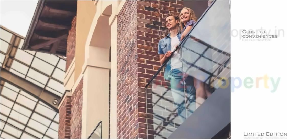 3D Elevation of real estate project The Atlantis located at Nana-mava, Rajkot, Gujarat