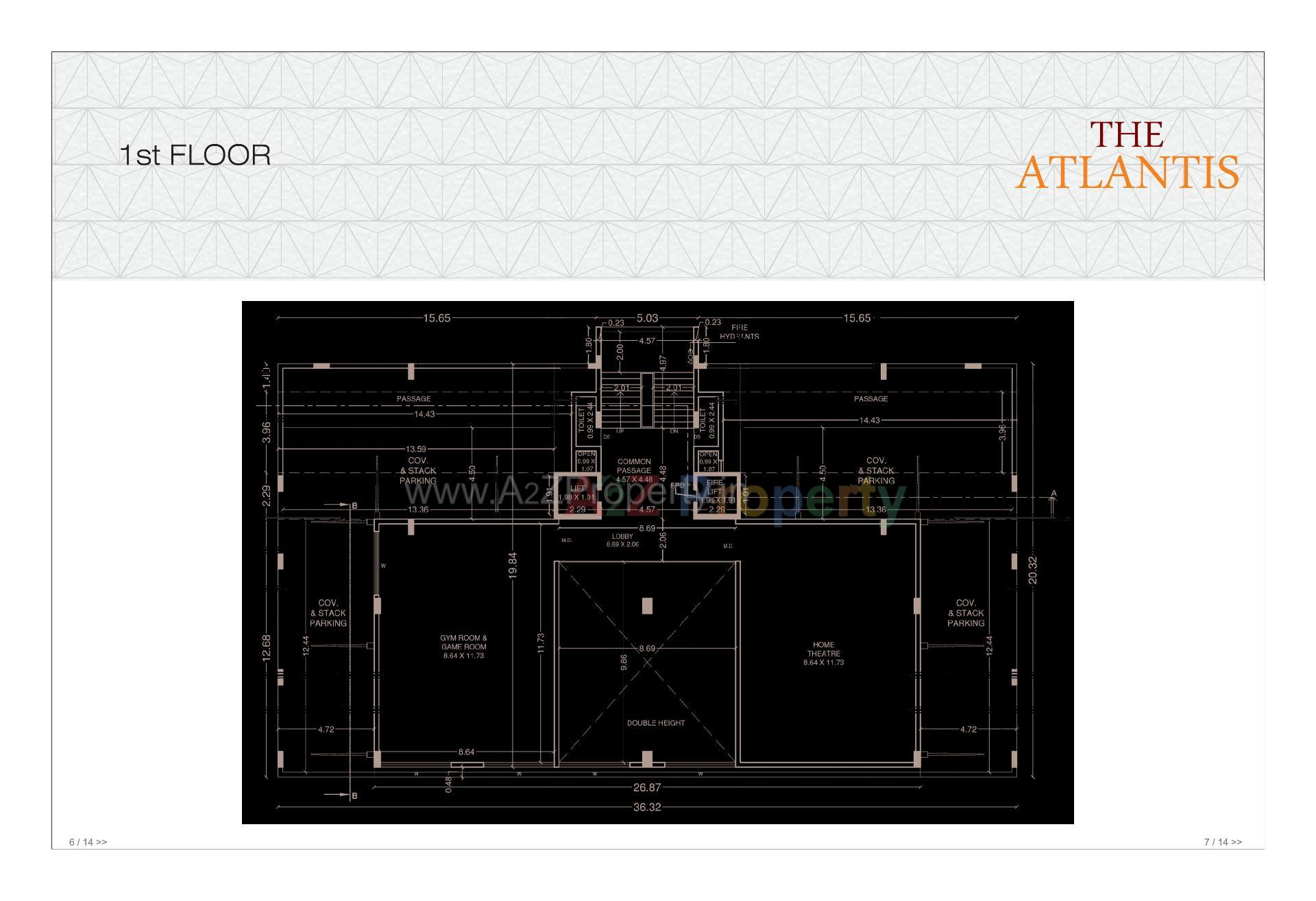  of real estate project The Atlantis located at Kankot, Rajkot, Gujarat