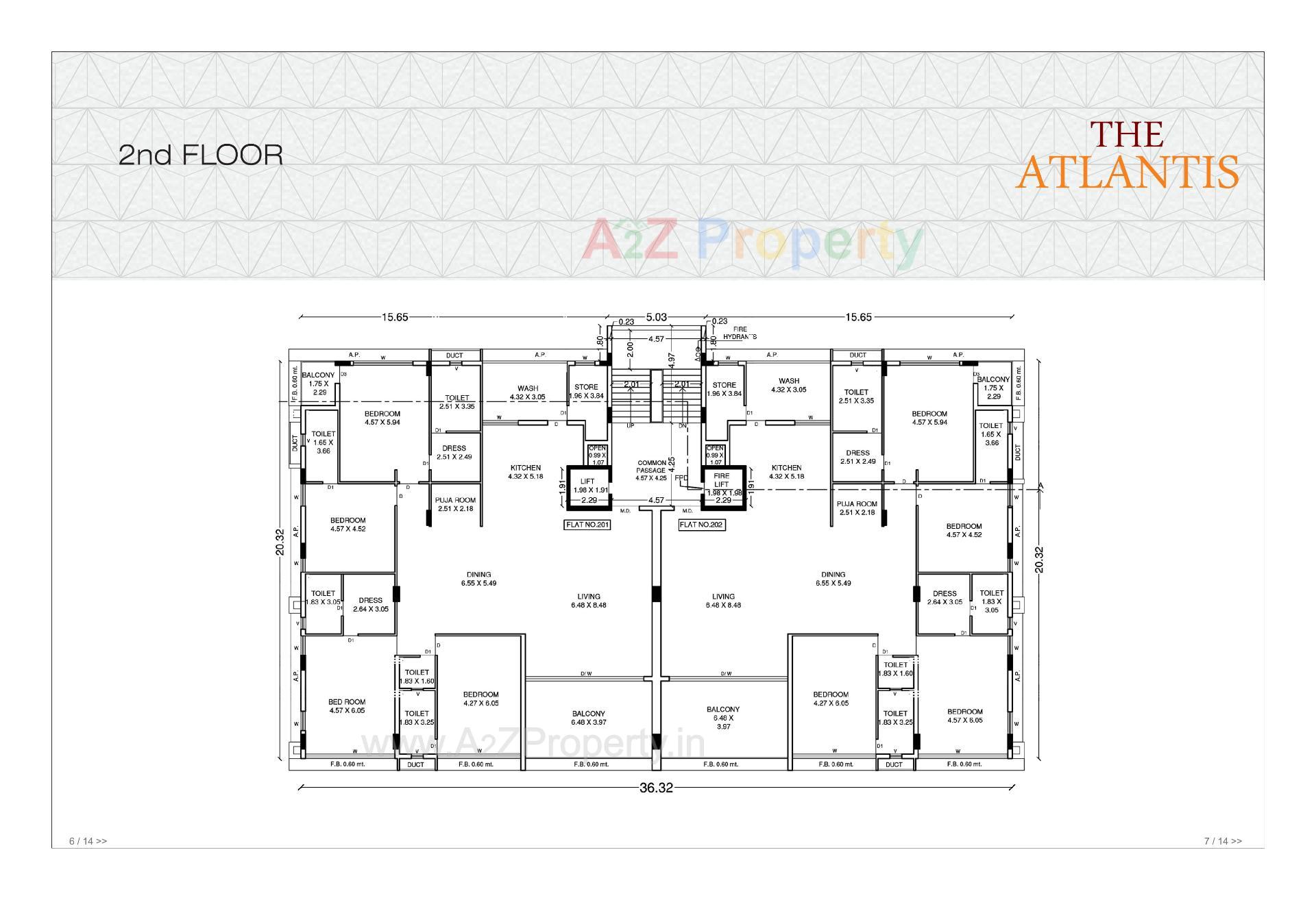 Layout of real estate project The Atlantis located at Kankot, Rajkot, Gujarat