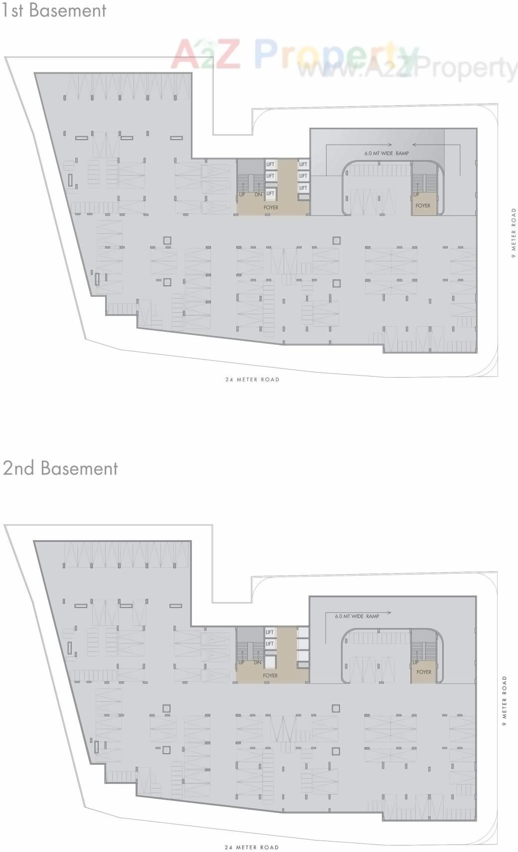 Layout of real estate project The City Centre located at Rajkot, Rajkot, Gujarat