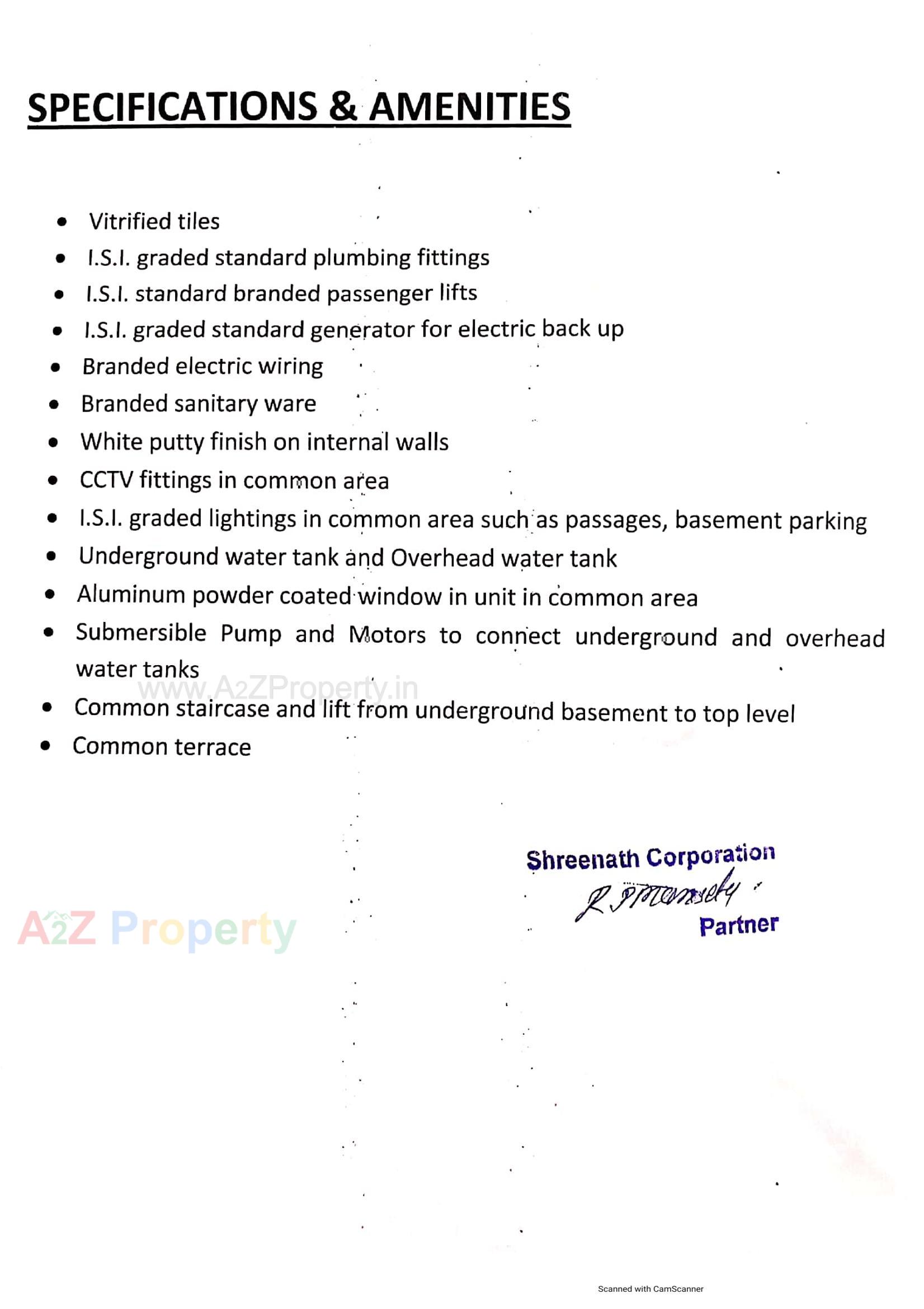  of real estate project The Corporate Space located at Nana-mava, Rajkot, Gujarat