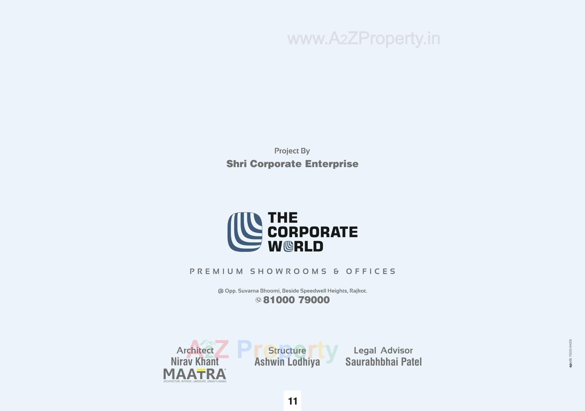  of real estate project The Corporate World located at Rajkot, Rajkot, Gujarat