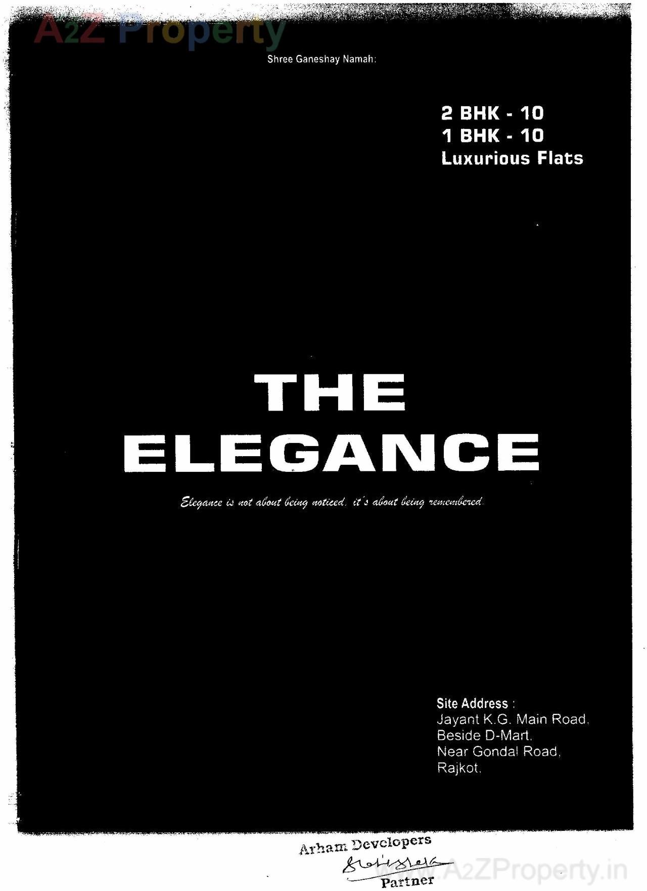  of real estate project The Elegance located at Rajkot, Rajkot, Gujarat