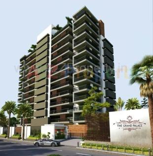 Elevation of real estate project The Grand Palace located at Mavdi, Rajkot, Gujarat