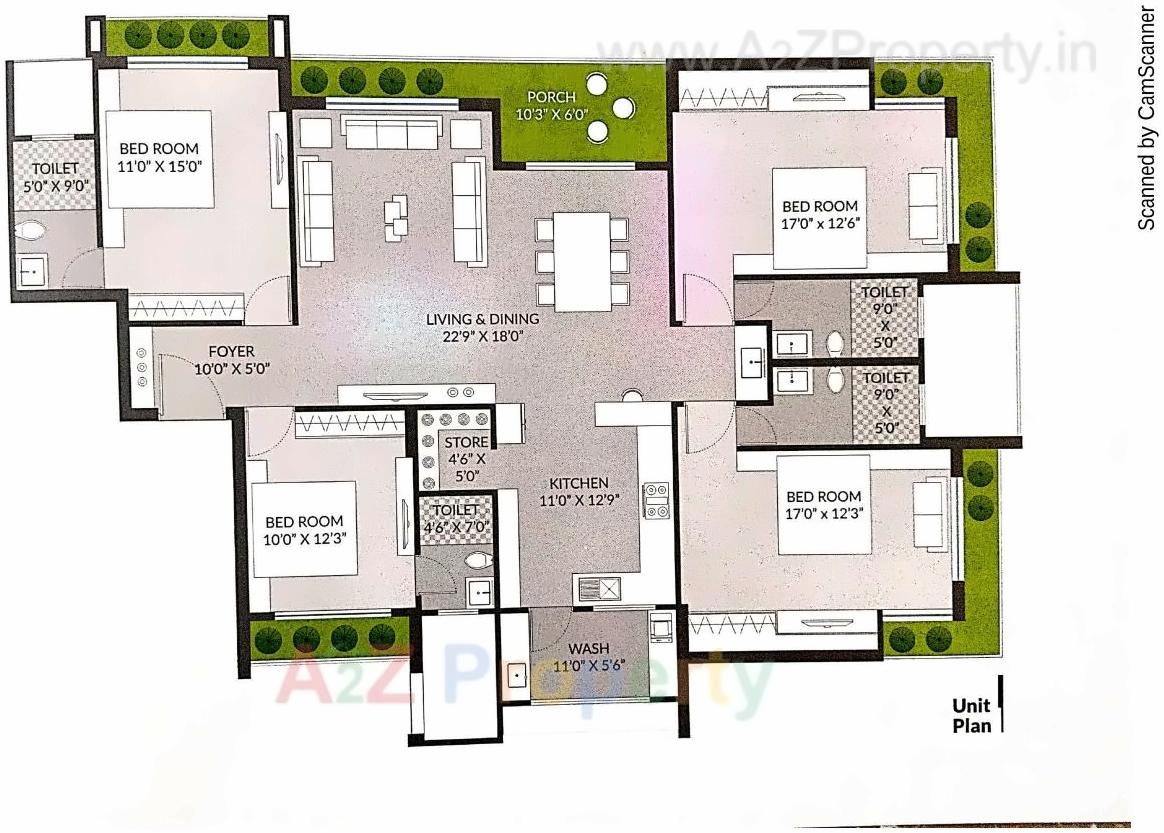 Layout of real estate project The Icon located at Rajkot, Rajkot, Gujarat