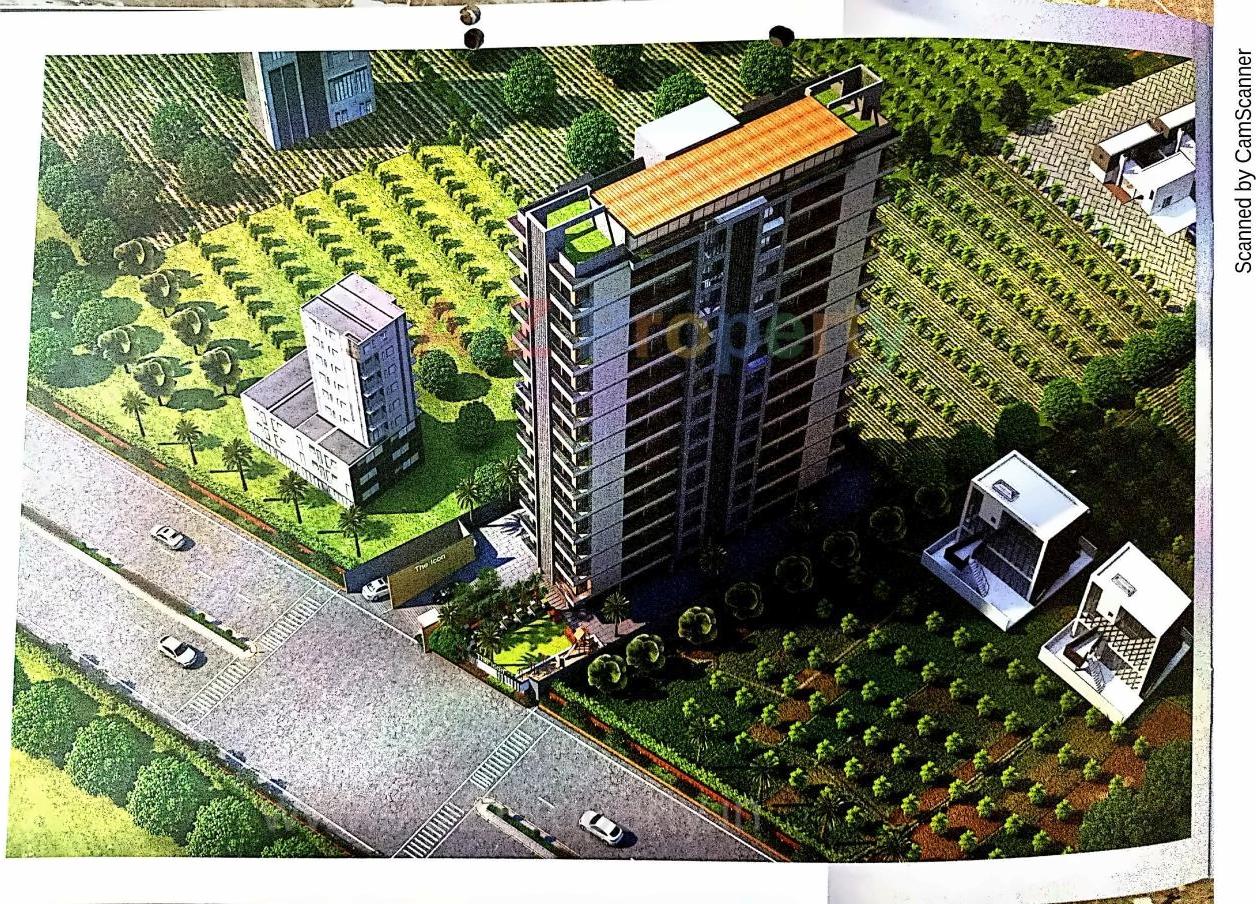 3D Elevation of real estate project The Icon located at Rajkot, Rajkot, Gujarat