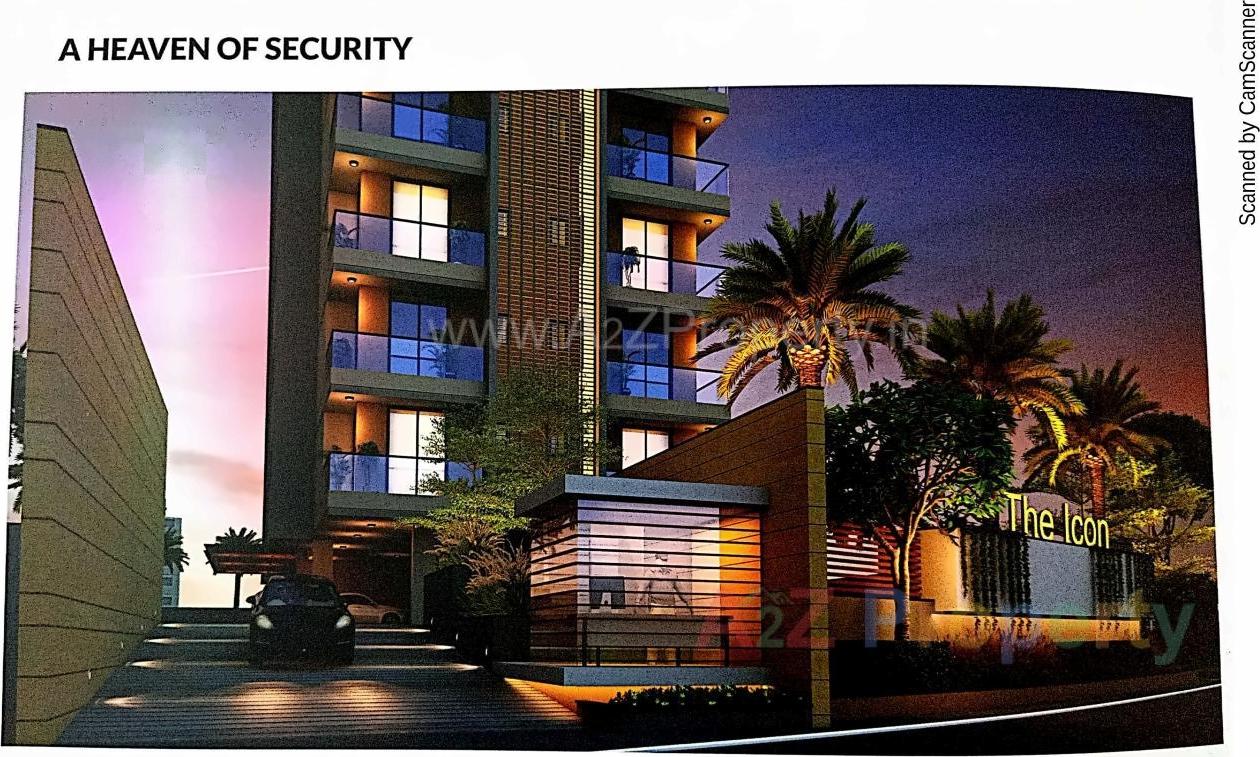 3D Elevation of real estate project The Icon located at Rajkot, Rajkot, Gujarat