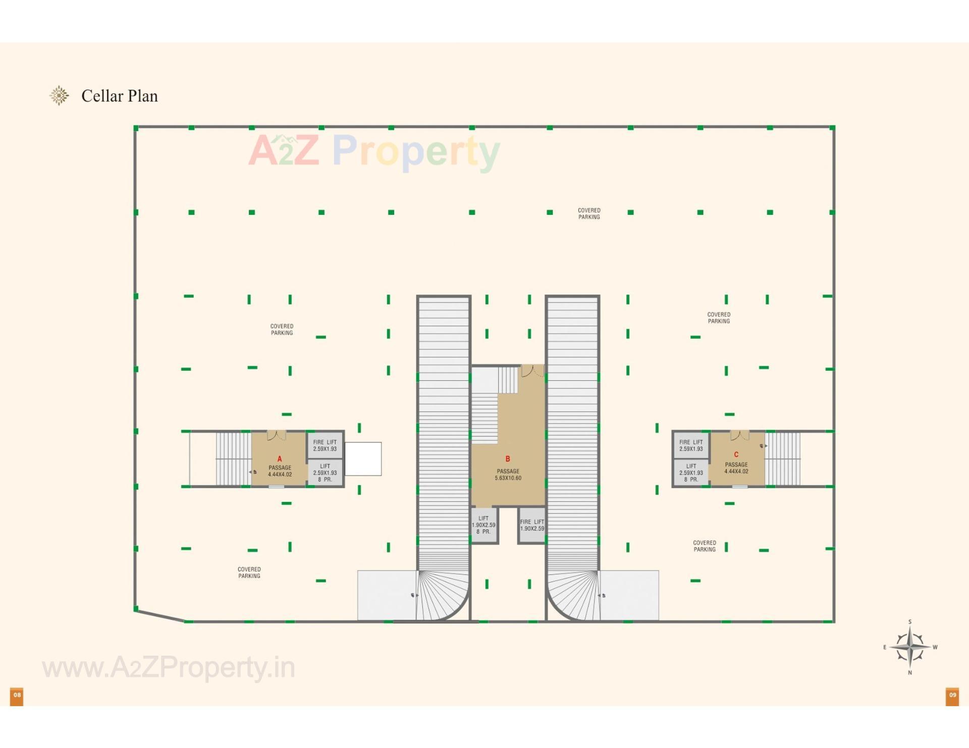 Layout of real estate project The  Iconic World located at Kangashiyali, Rajkot, Gujarat