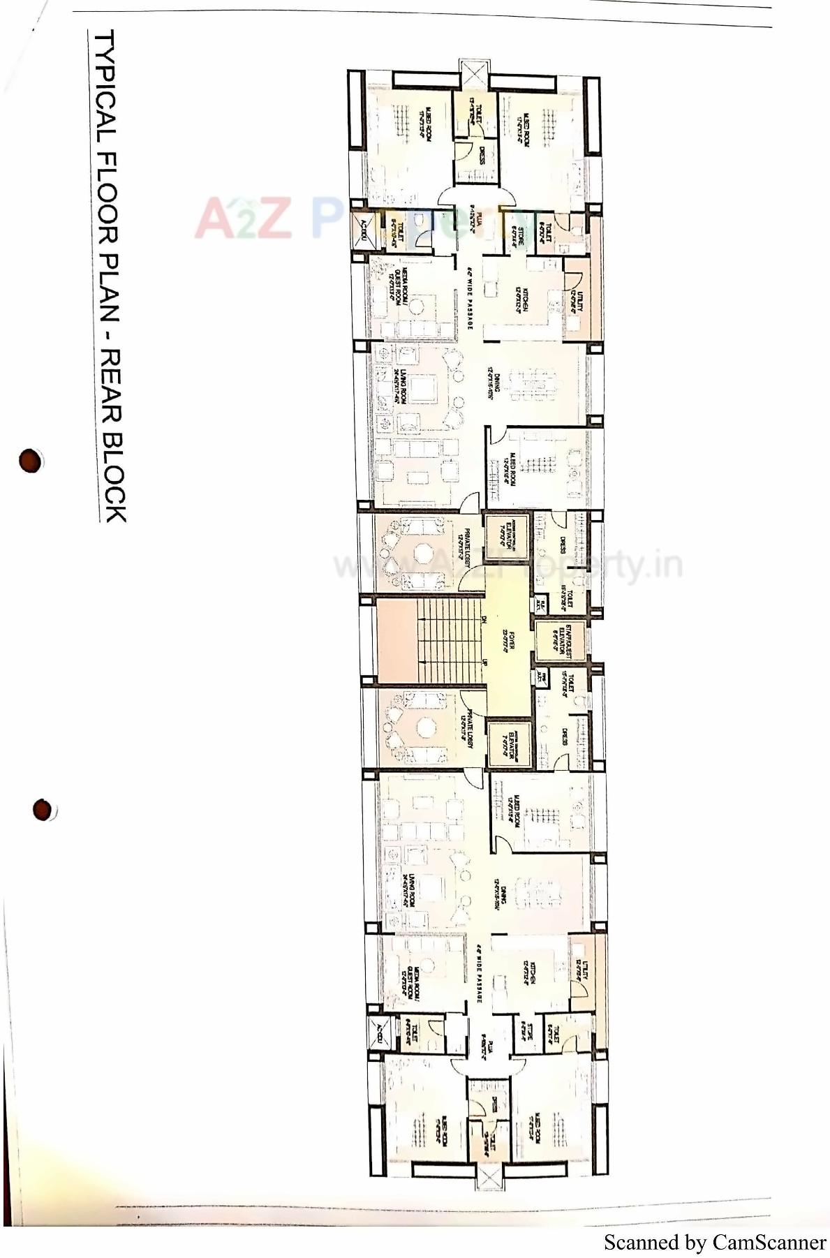 Layout of real estate project The Landmark Pride located at Rajkot, Rajkot, Gujarat