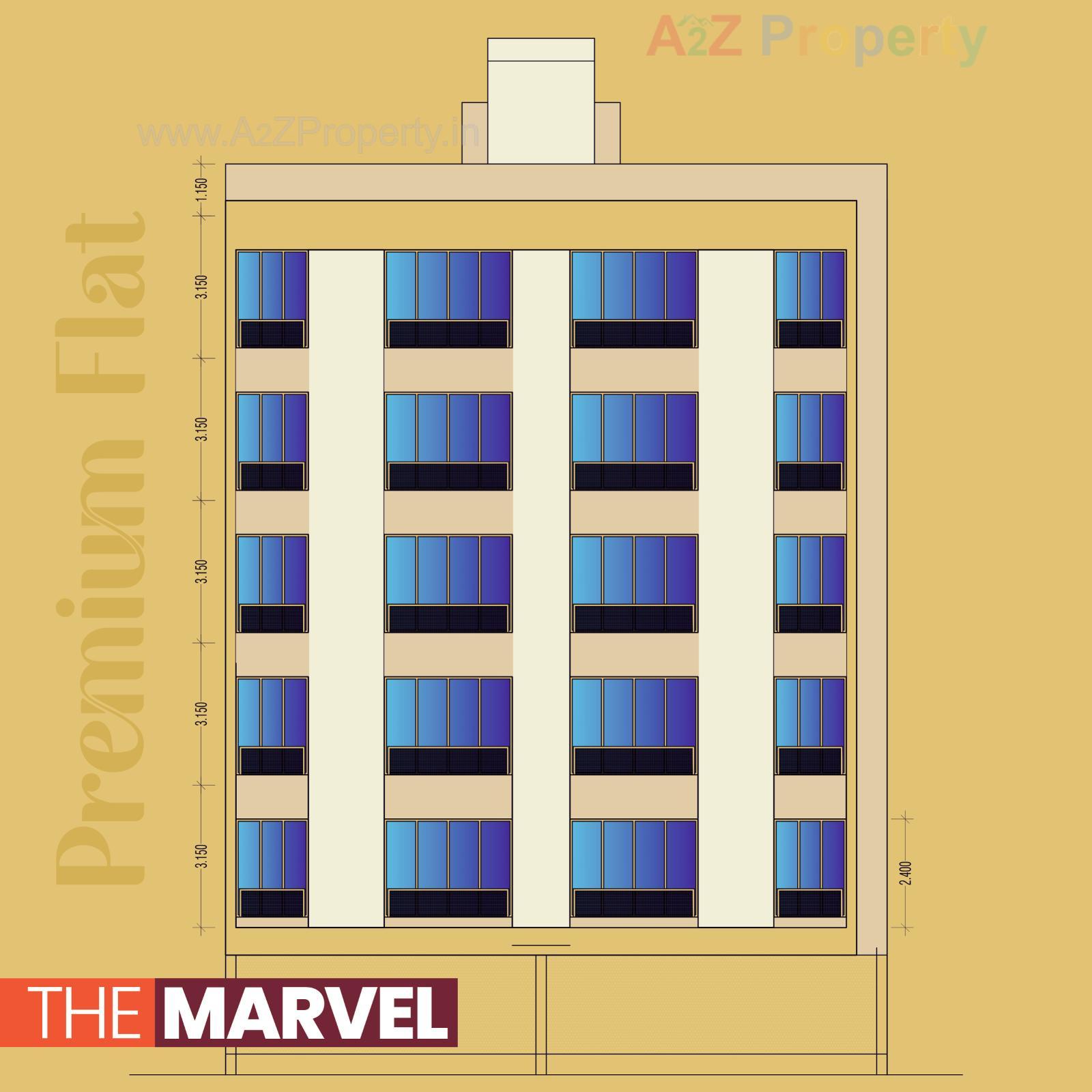 of real estate project The Marvel located at Rajkot, Rajkot, Gujarat