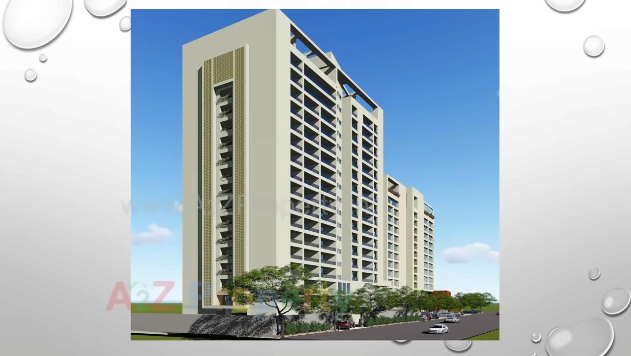 3D Elevation of real estate project The Millennium Gloria located at Nanmava, Rajkot, Gujarat