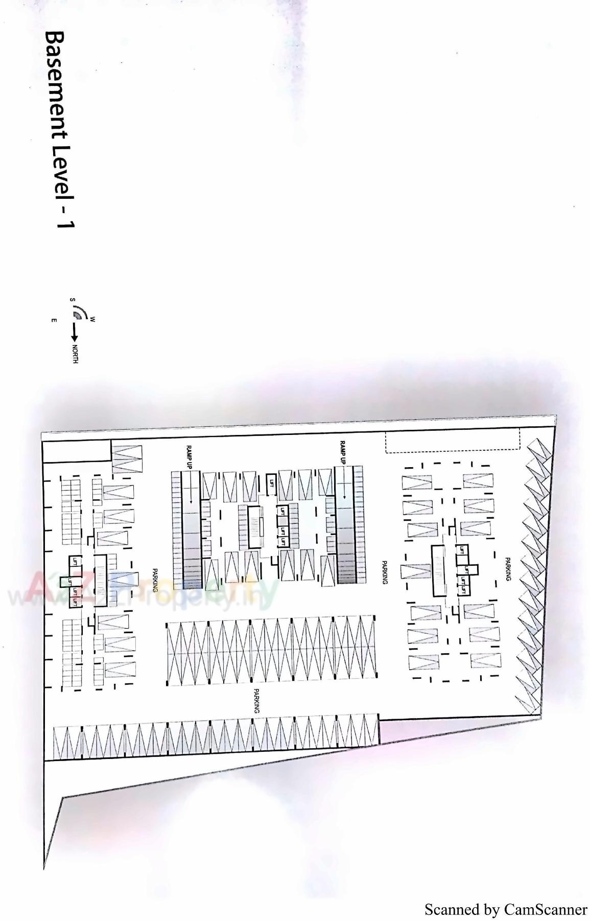 Layout of real estate project The One World located at Rajkot, Rajkot, Gujarat