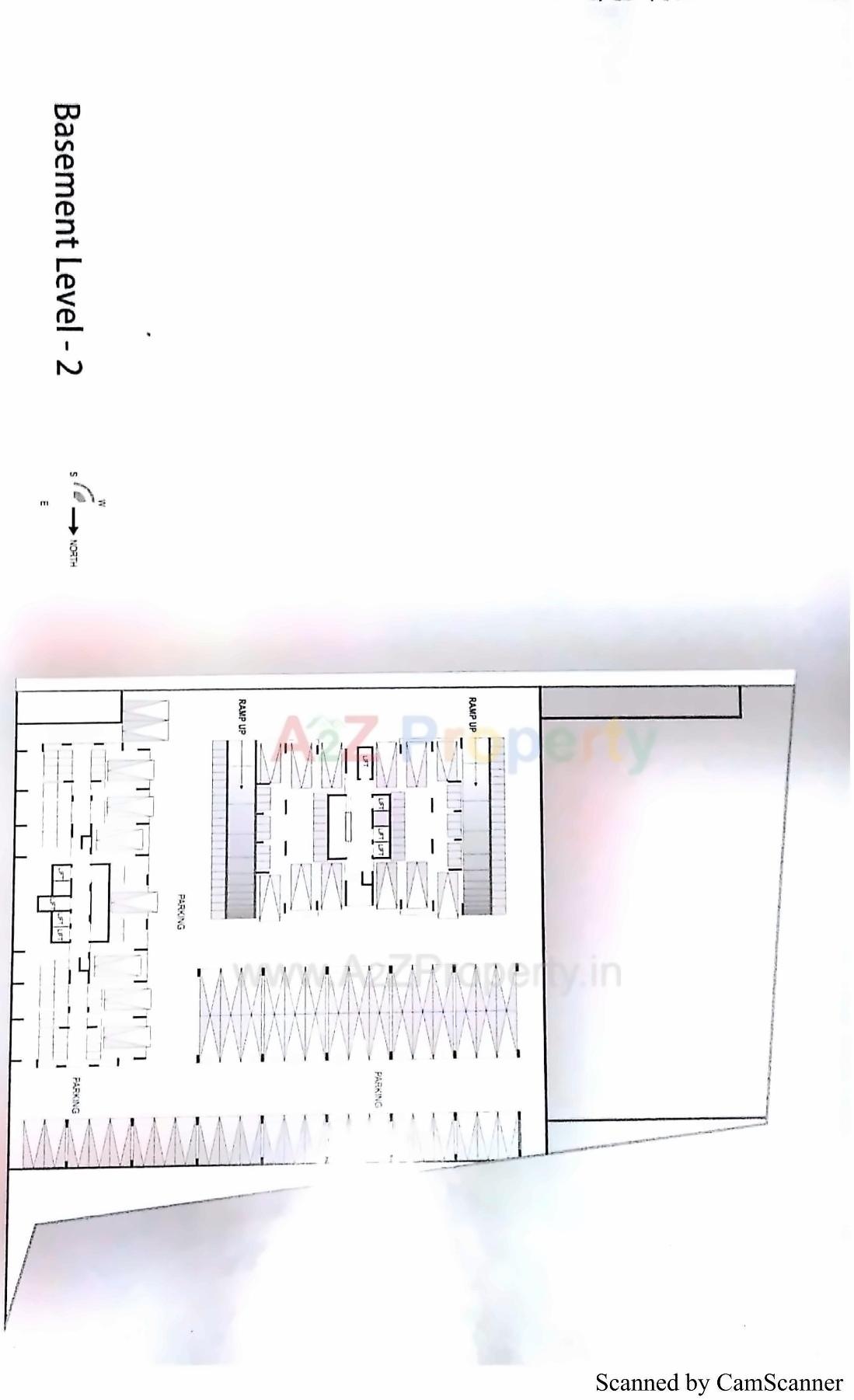 Layout of real estate project The One World located at Rajkot, Rajkot, Gujarat