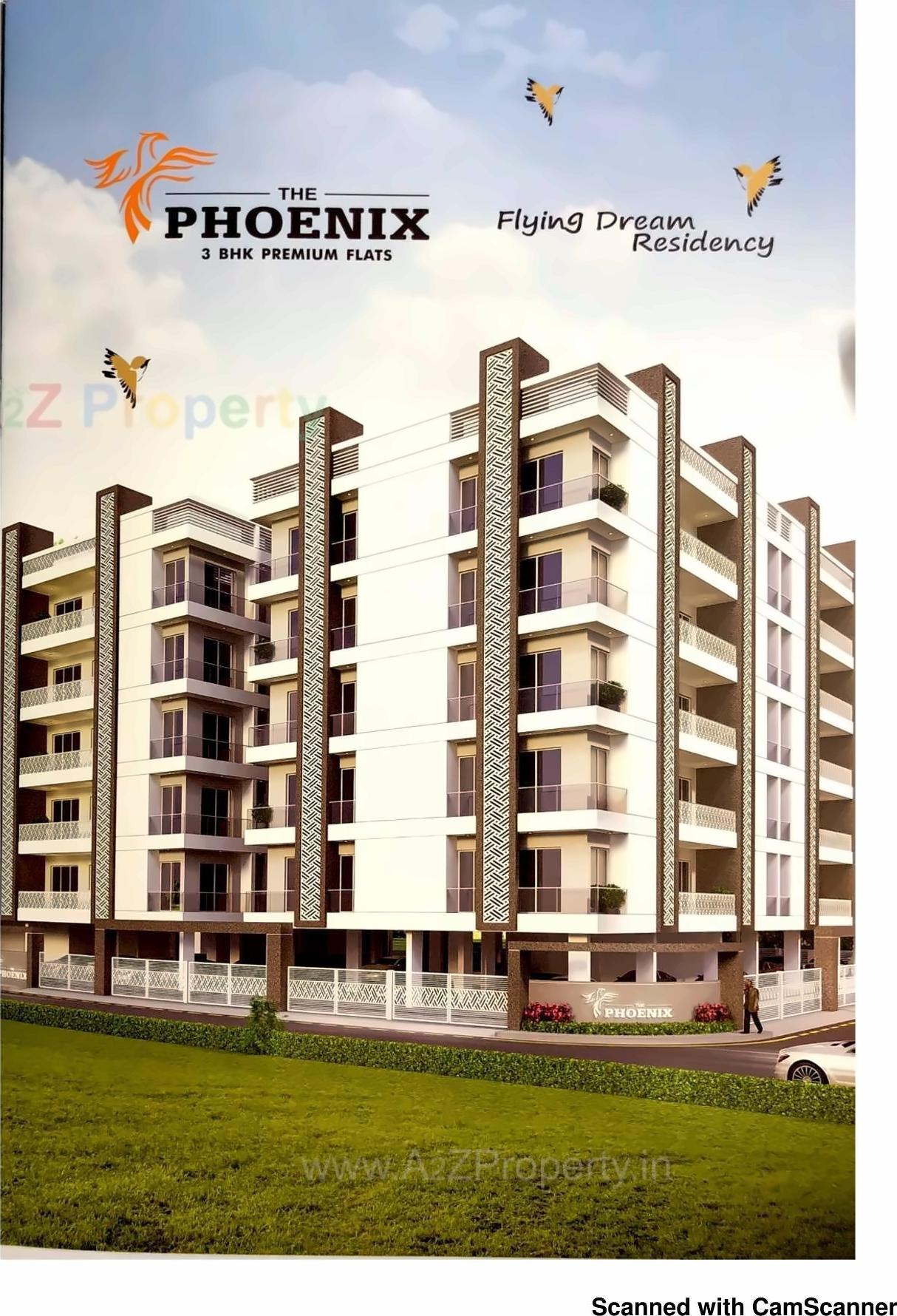 3D Elevation of real estate project The Phoenix located at Mavdi, Rajkot, Gujarat