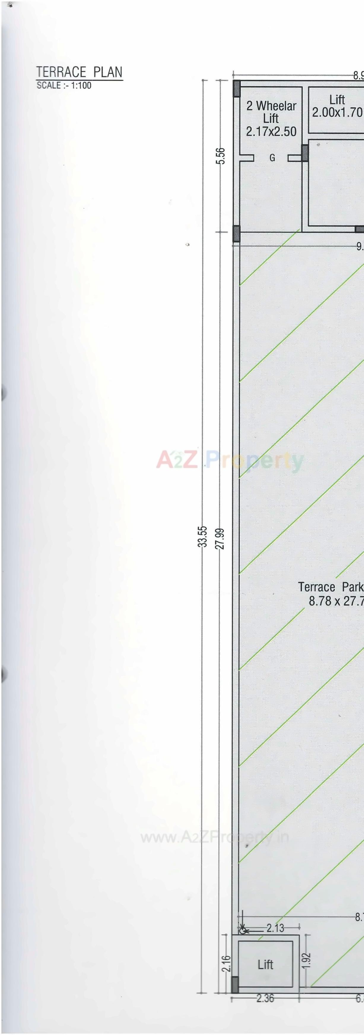 Layout of real estate project The Platina located at Rajkot, Rajkot, Gujarat
