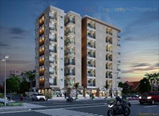 Elevation of real estate project The Sky View located at Kothariya, Rajkot, Gujarat