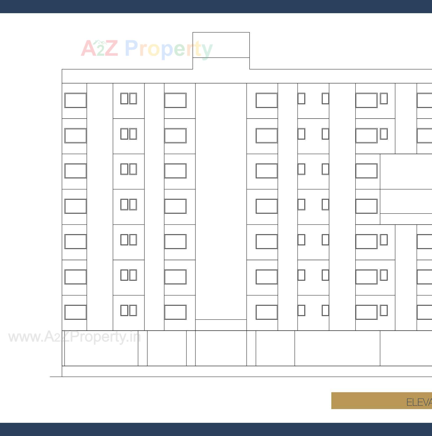 Layout of real estate project The Spreb Glory located at Nanamava, Rajkot, Gujarat