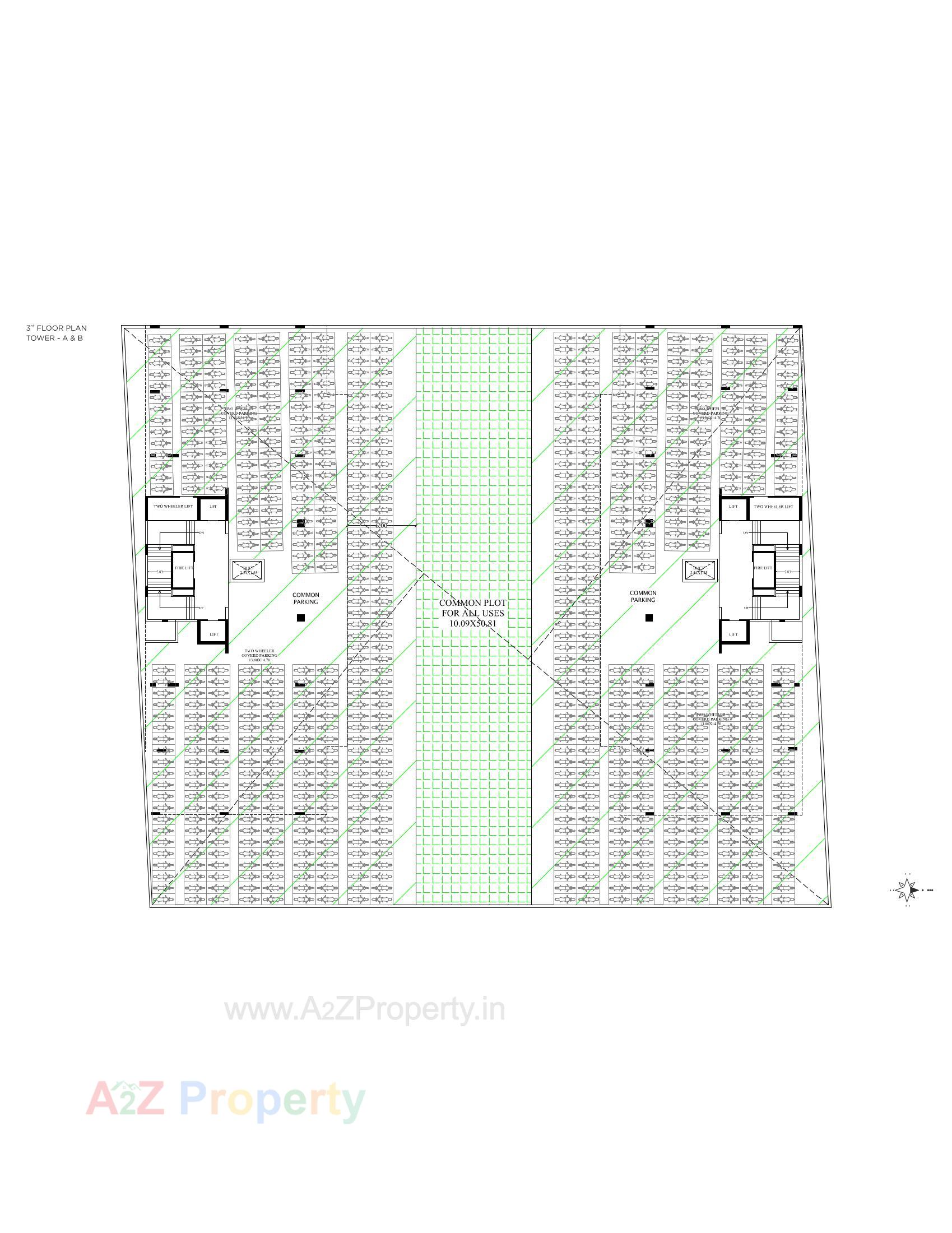  of real estate project The Twin Towers located at Rajkot, Rajkot, Gujarat