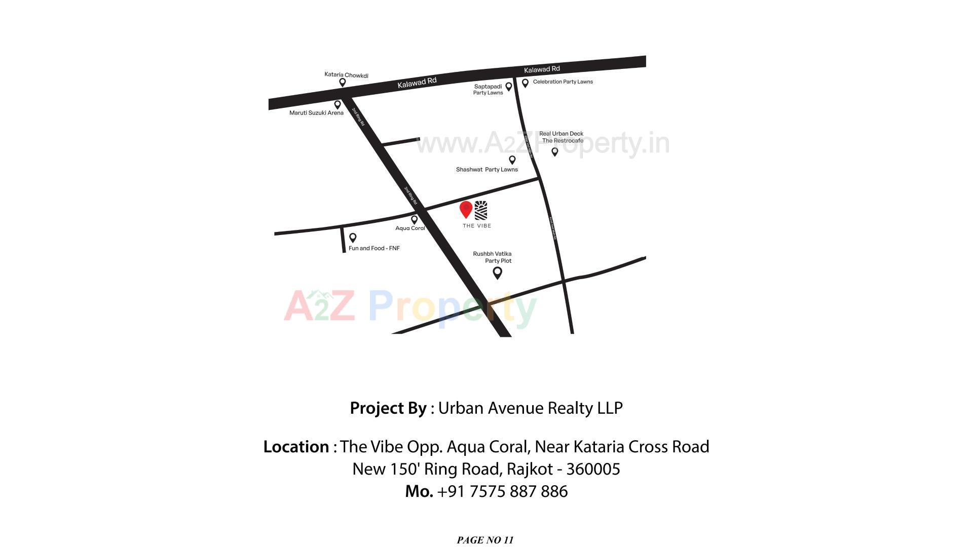  of real estate project The Vibe located at Motamava, Rajkot, Gujarat