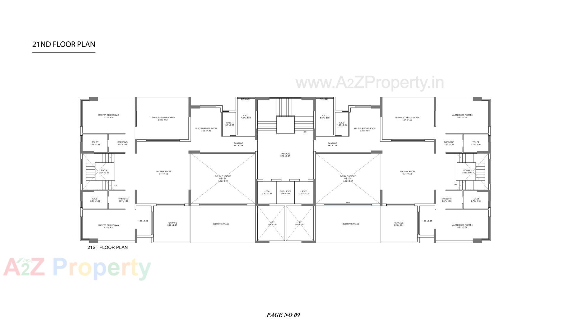 Layout of real estate project The Vibe located at Motamava, Rajkot, Gujarat