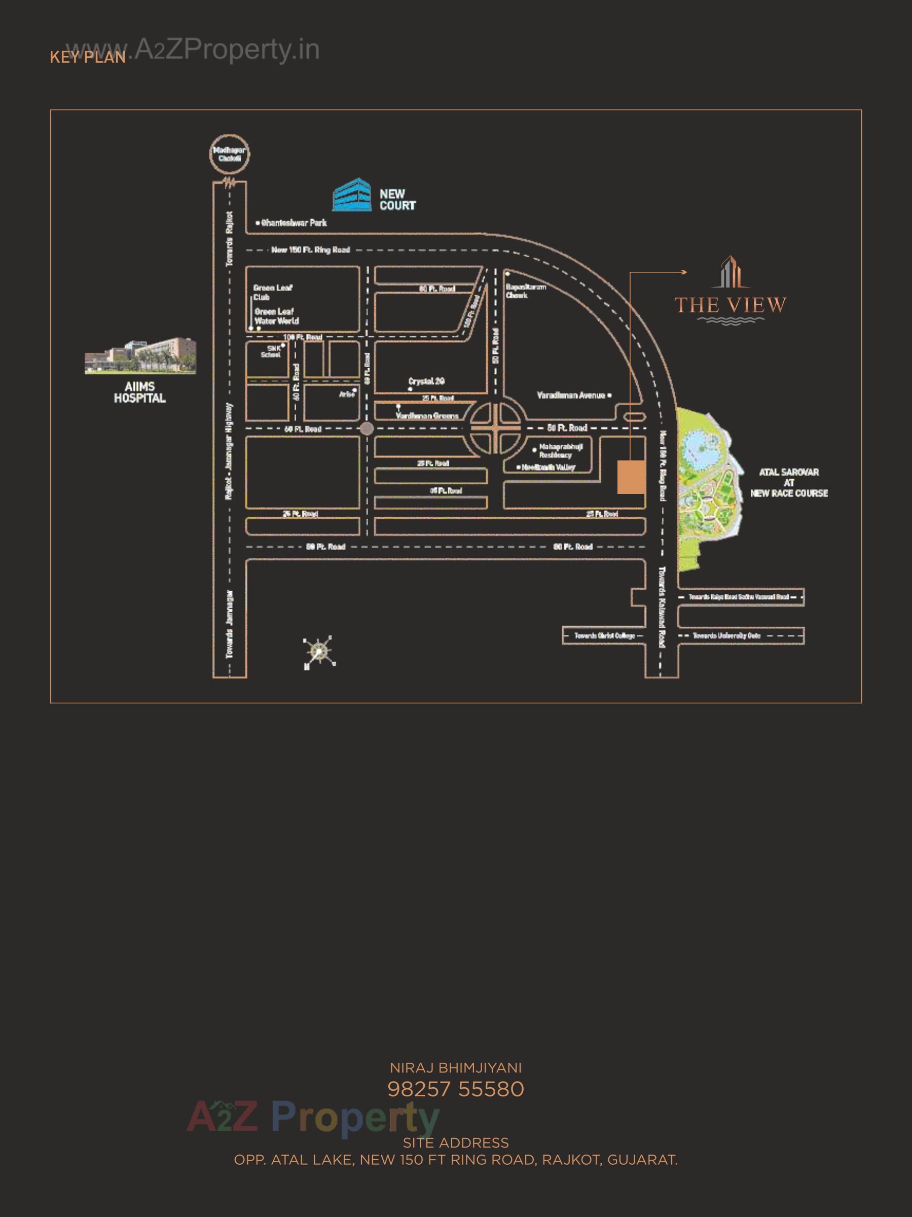  of real estate project The View located at Vajdi-gadh, Rajkot, Gujarat