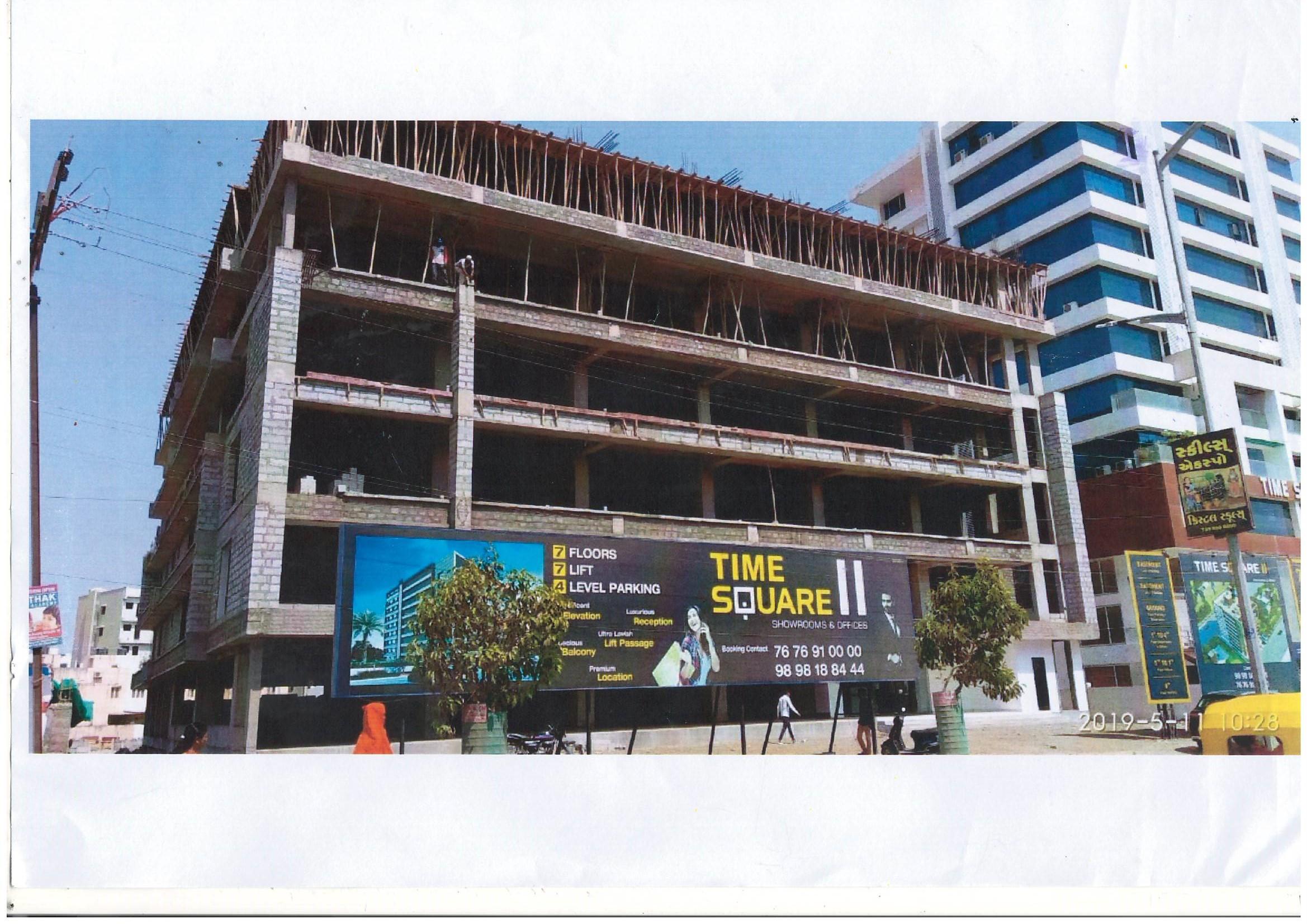 148881_const of real estate project Time Square Ii located at Madhapar, Rajkot, Gujarat