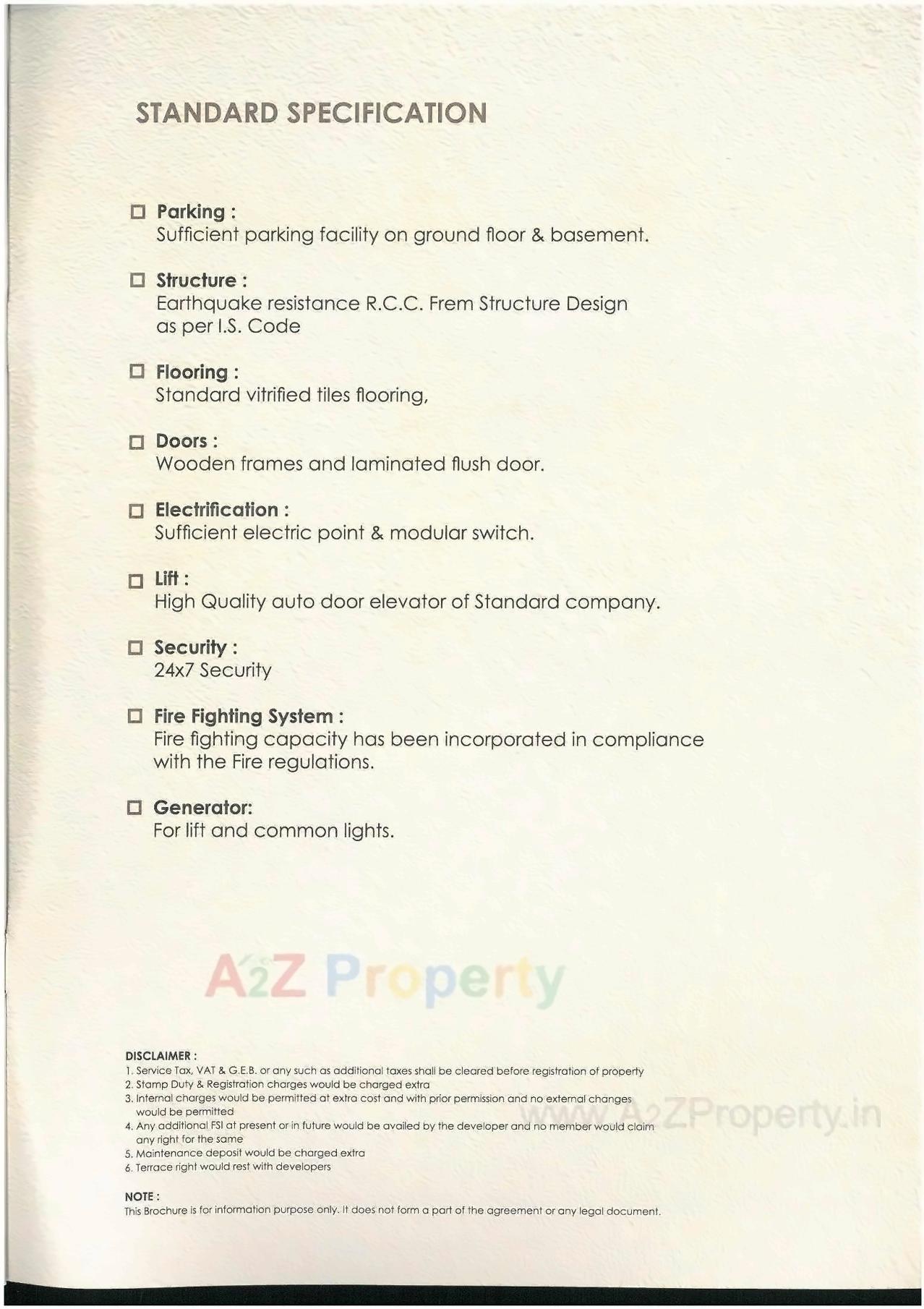 Project Specifications