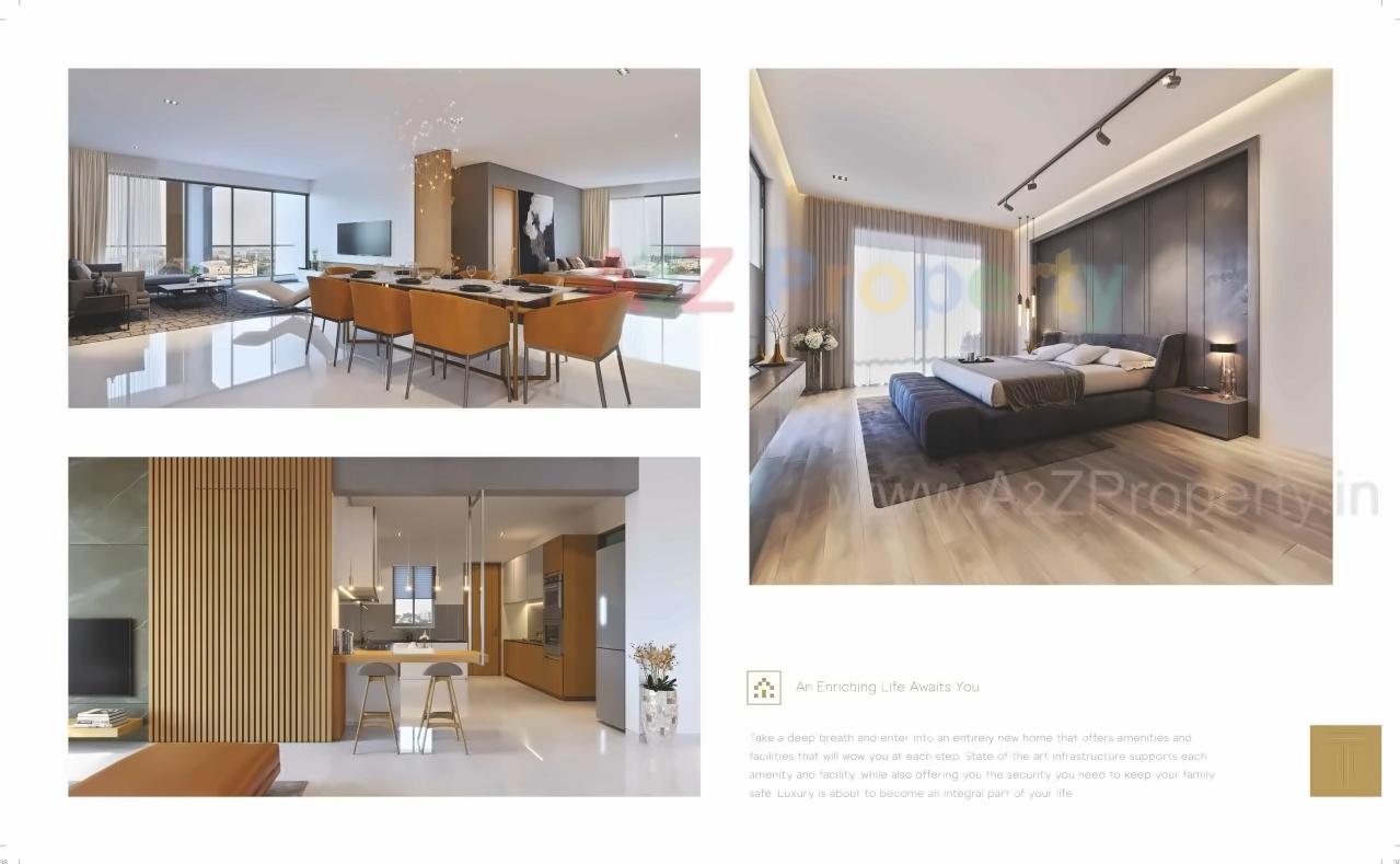 3D Elevation of real estate project Titan located at Nanamava, Rajkot, Gujarat