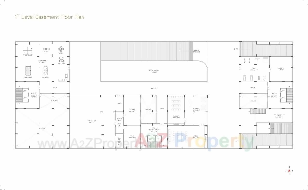 Layout of real estate project Titan located at Nanamava, Rajkot, Gujarat