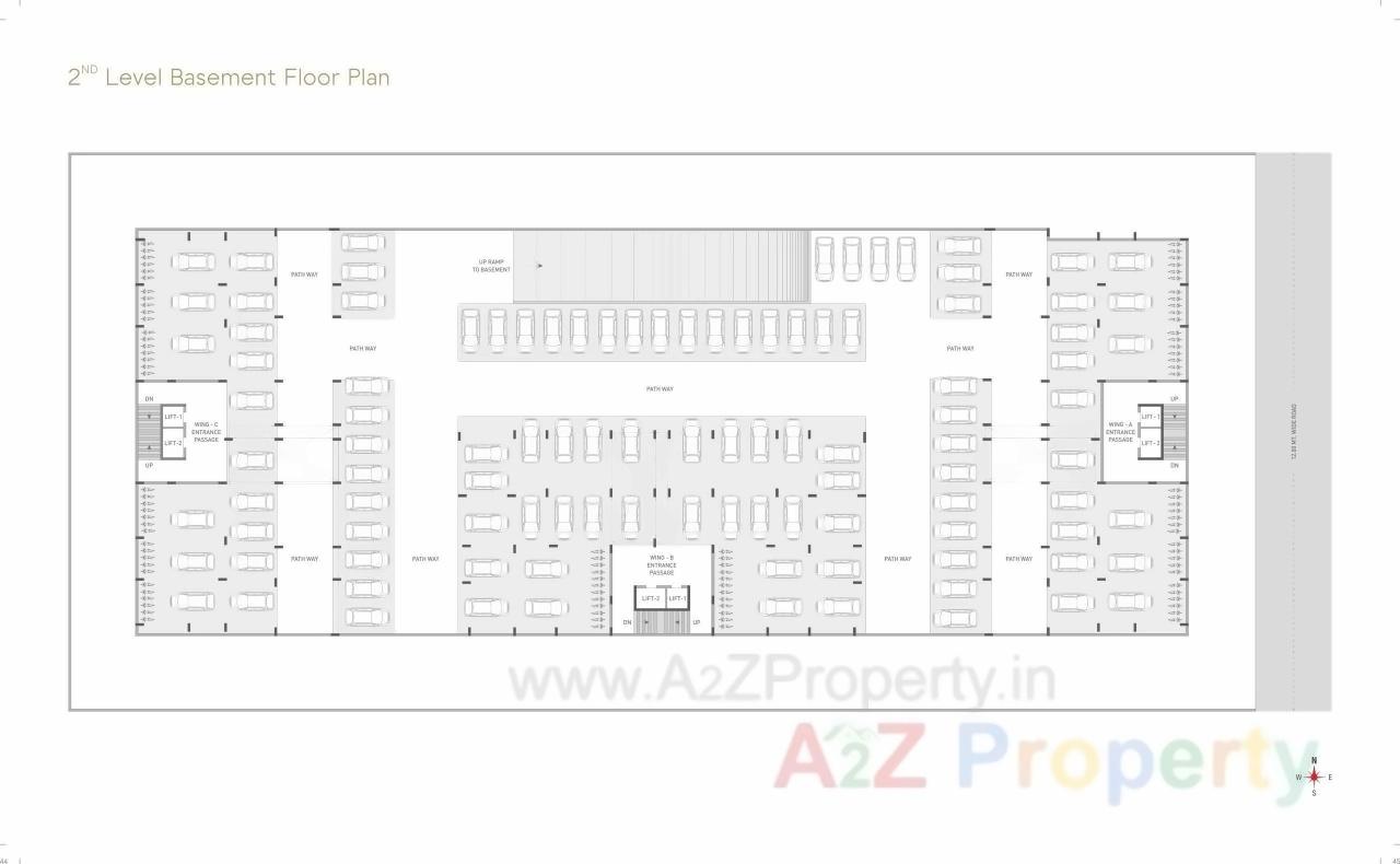 Layout of real estate project Titan located at Nanamava, Rajkot, Gujarat