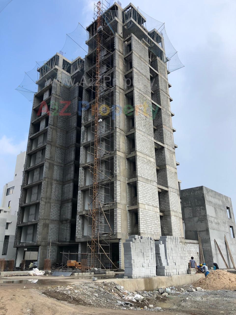 199828_const of real estate project Trinity Towers located at Raiya, Rajkot, Gujarat