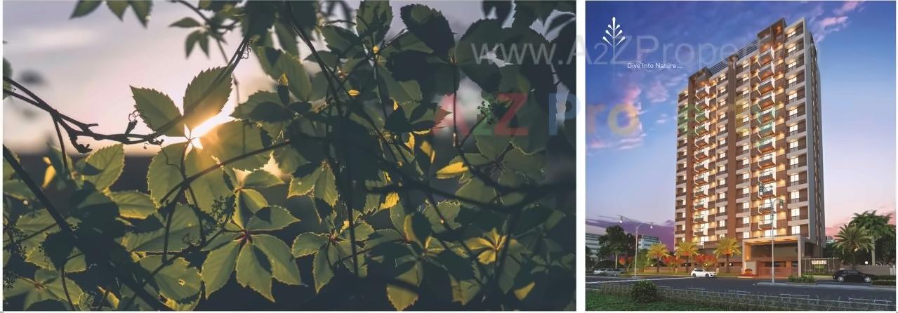 3D Elevation of real estate project Tulsi Green located at Motamava, Rajkot, Gujarat