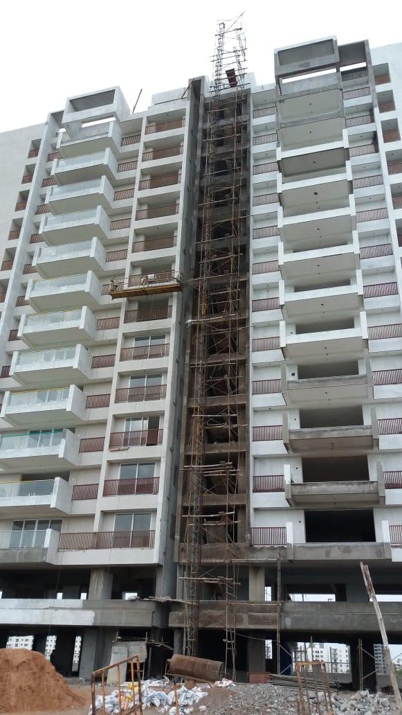 46761_const of real estate project Tulsi Height located at Mavdi, Rajkot, Gujarat