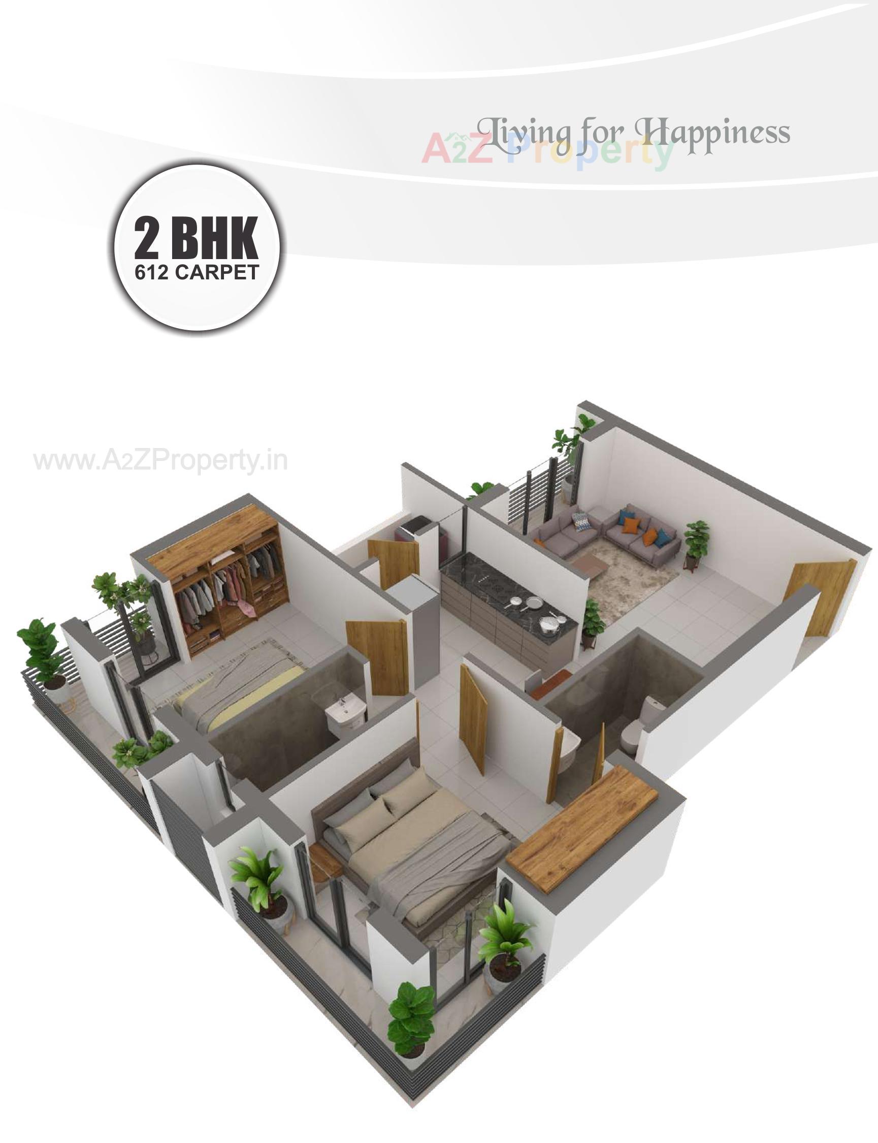 Layout of real estate project Tulsi Palace located at Ghanteshwar, Rajkot, Gujarat