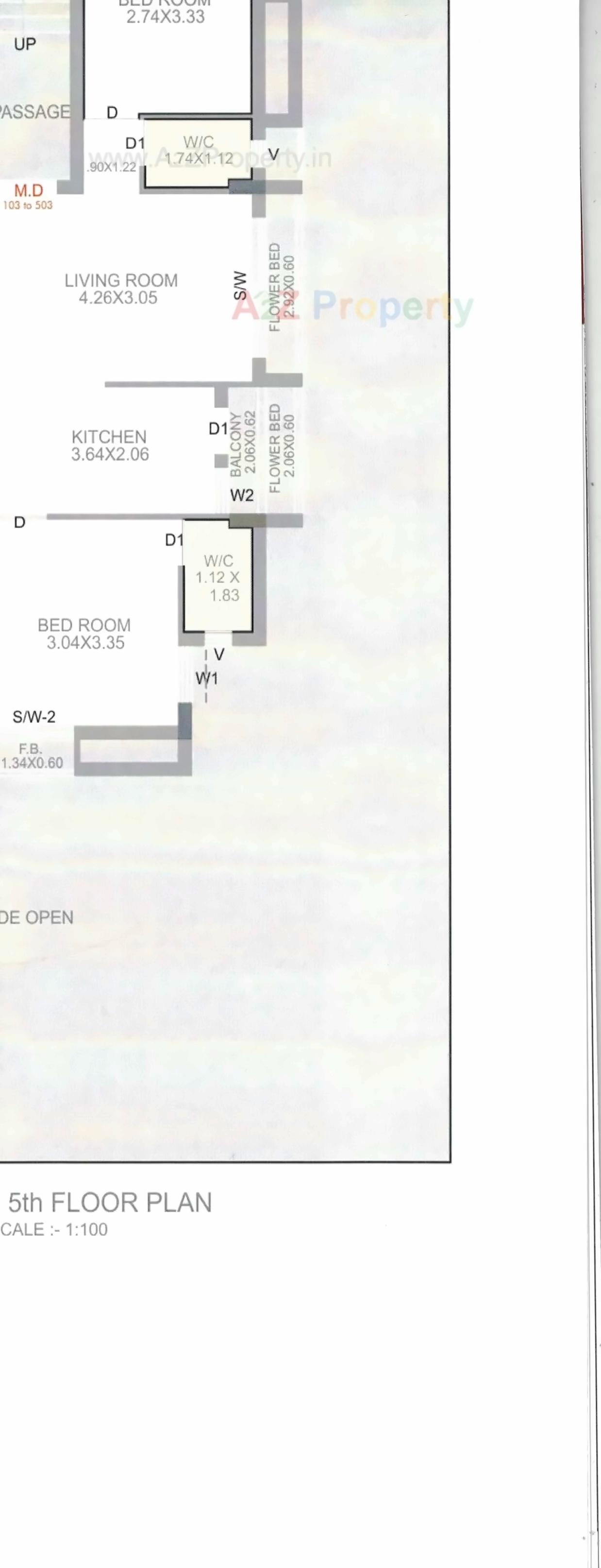 Layout of real estate project Tulsi Patra located at Ghanteshwar, Rajkot, Gujarat