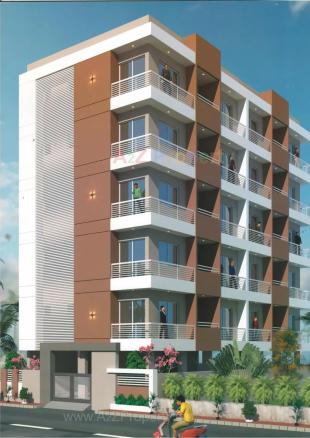 Elevation of real estate project Tulsi Patra located at Raiya, Rajkot, Gujarat