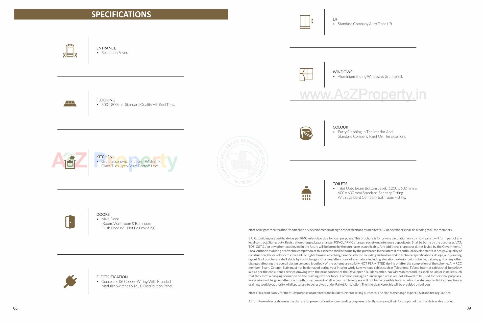  of real estate project Tulsi Platina located at Mavdi, Rajkot, Gujarat